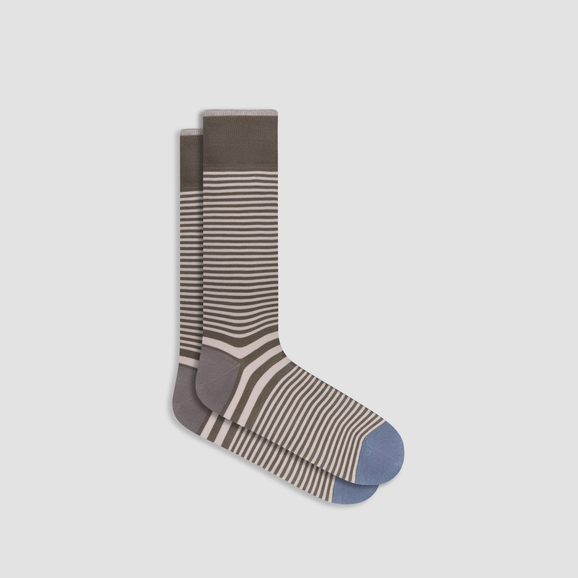 Striped Mid-Calf Socks