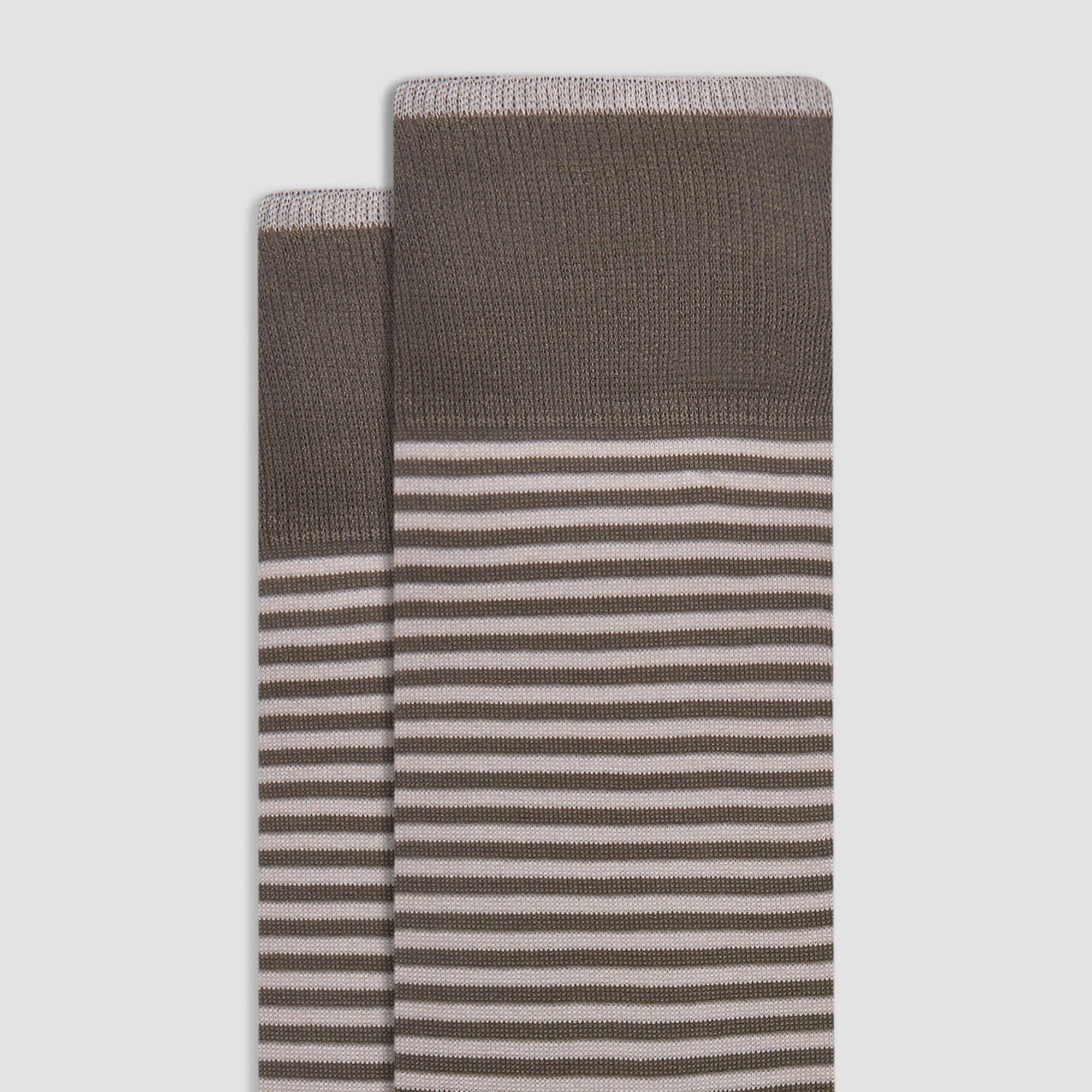 Striped Mid-Calf Socks