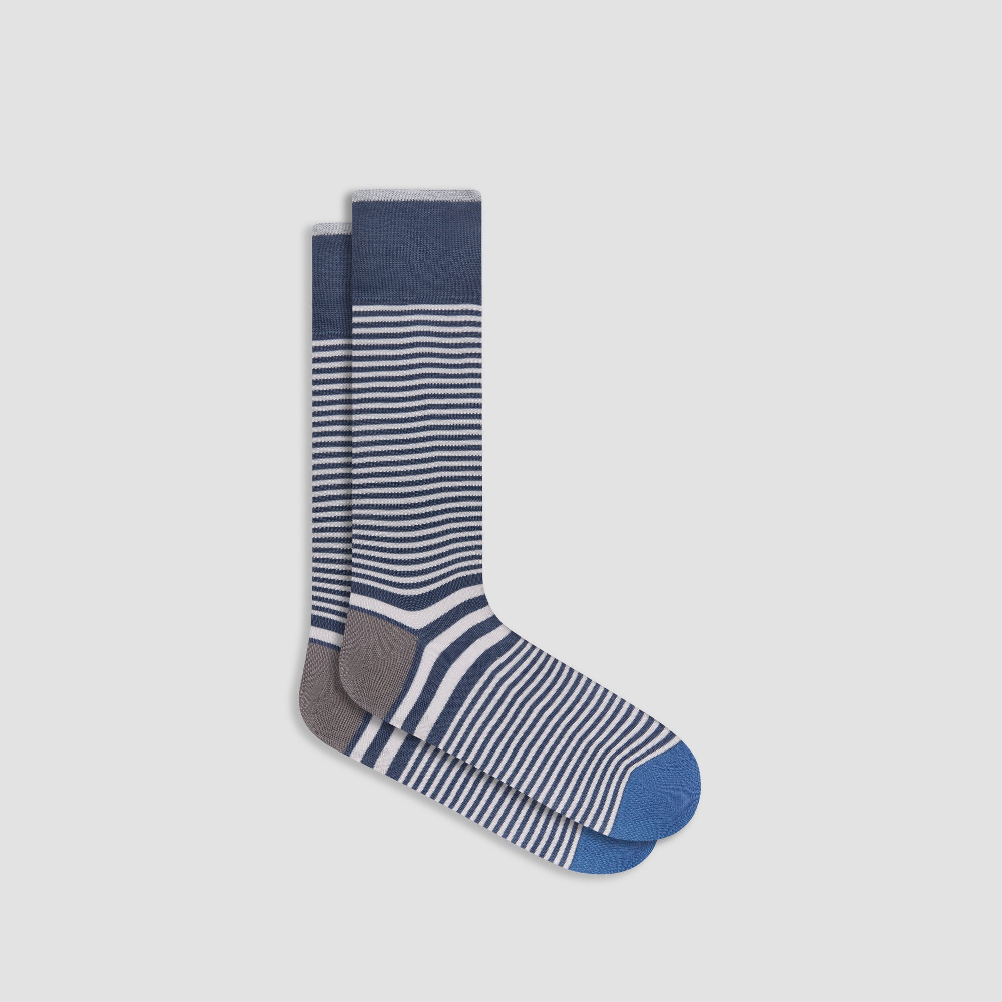 Striped Mid-Calf Socks