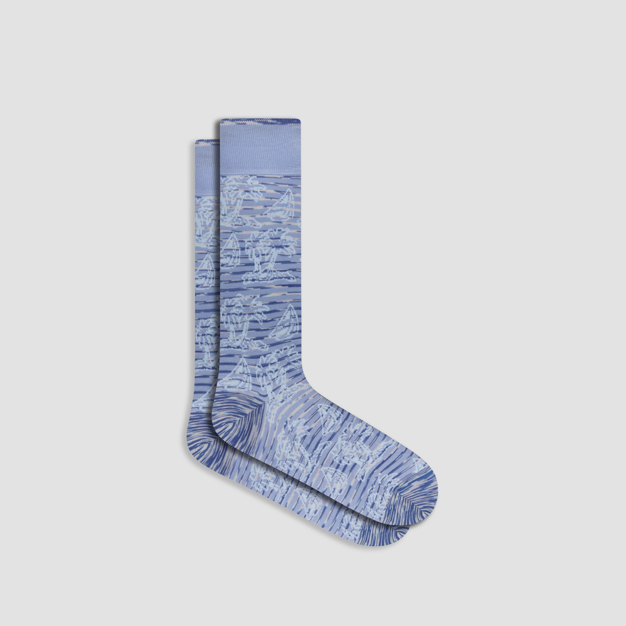 Sailboat Mid-Calf Socks