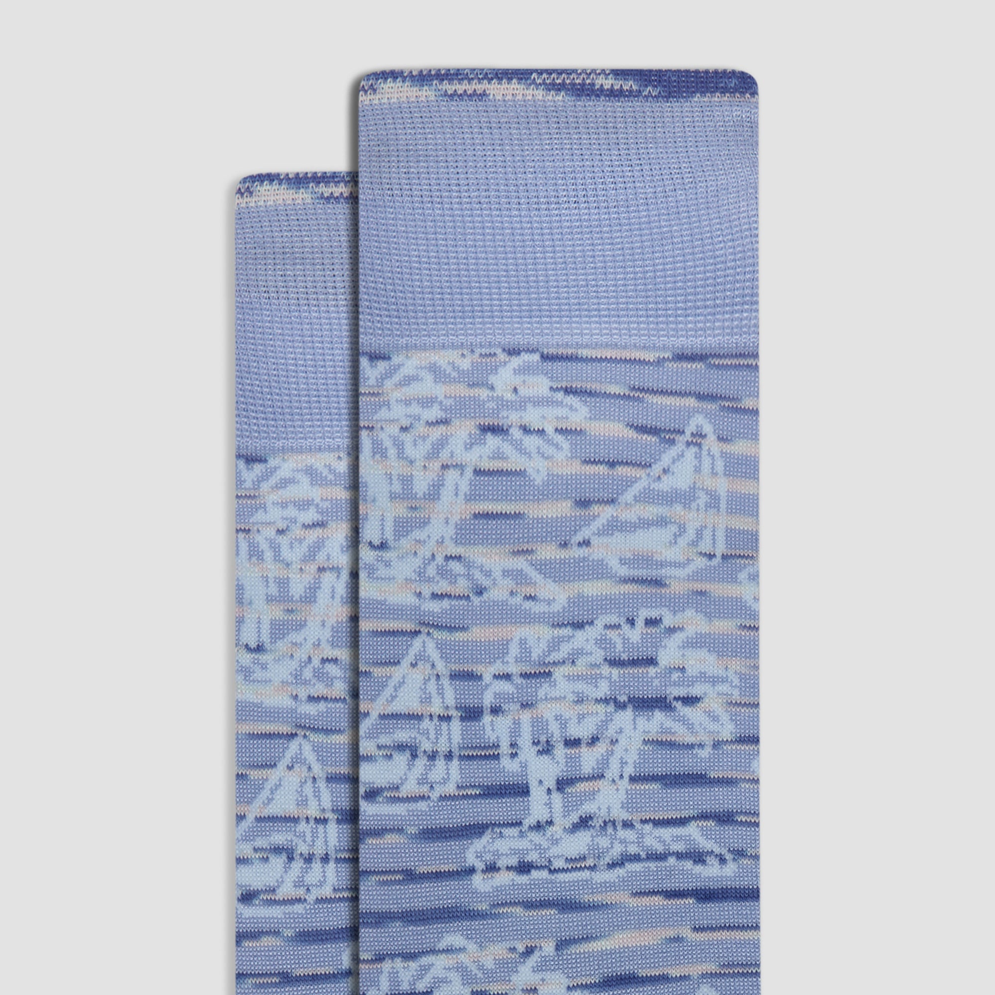 Sailboat Mid-Calf Socks