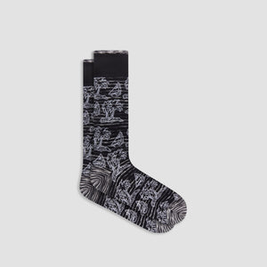 Sailboat Mid-Calf Socks