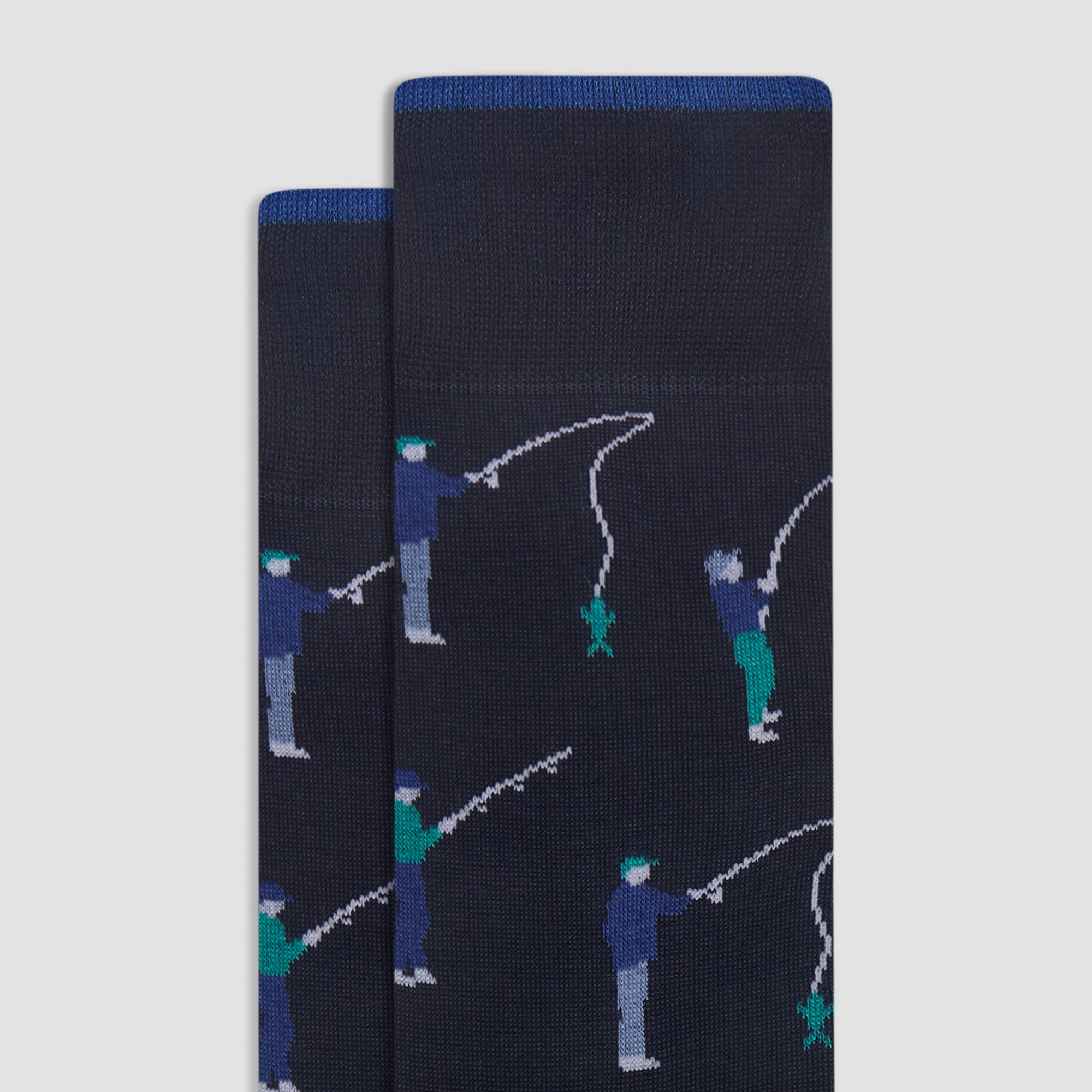 Fisherman Mid-Calf Socks