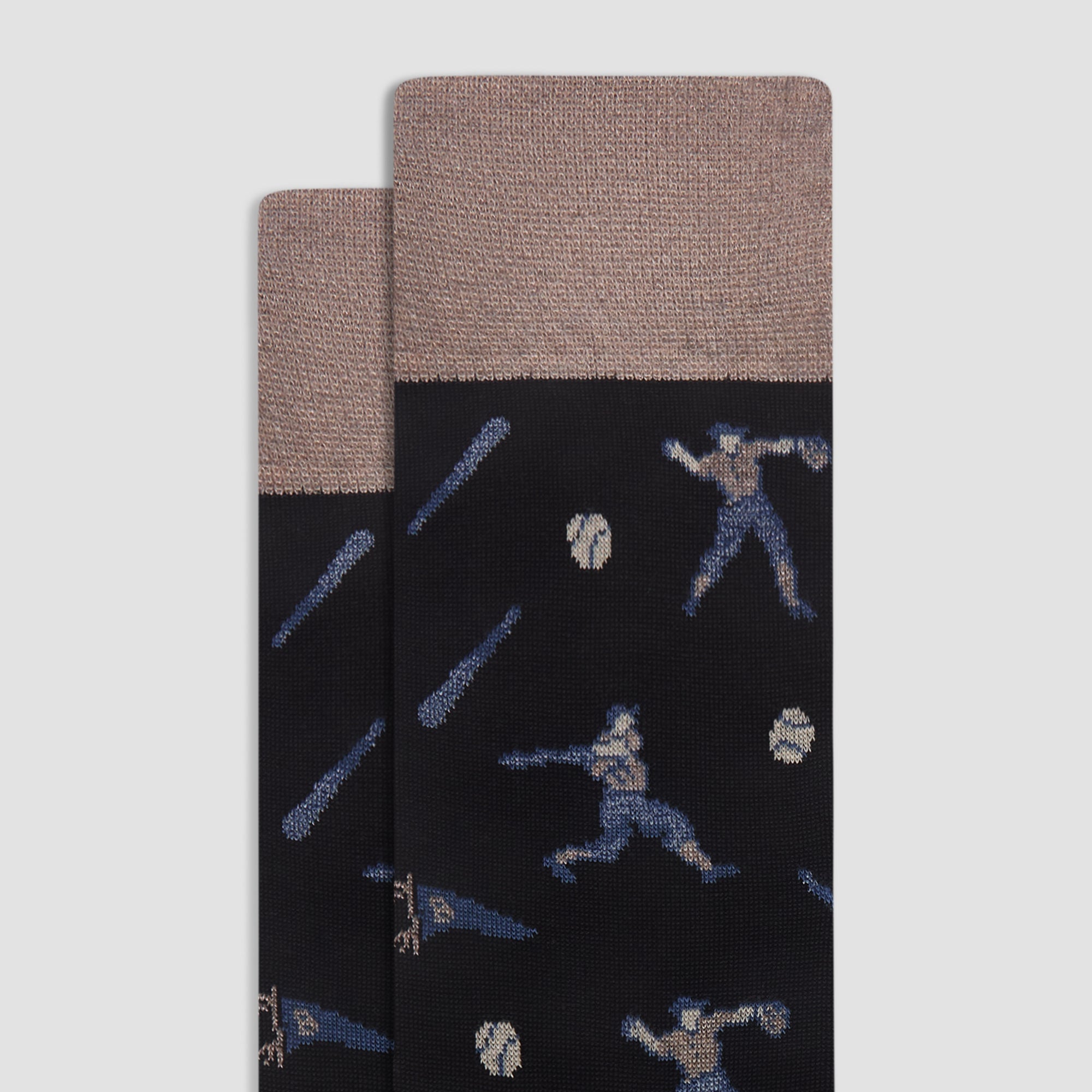 Baseball Mid-Calf Socks