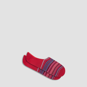 Striped No-Show Socks