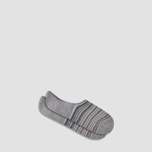 Striped No-Show Socks