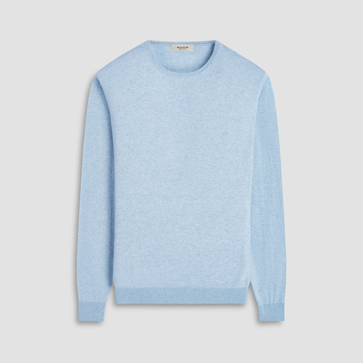 Solid Crew Neck Sweater