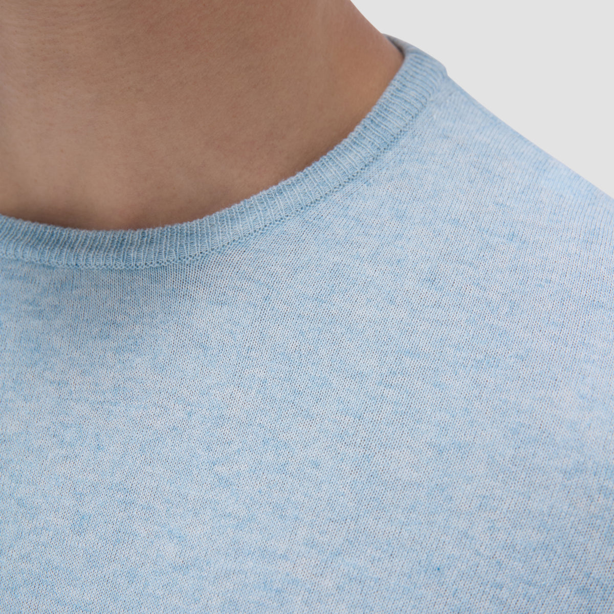 Solid Crew Neck Sweater