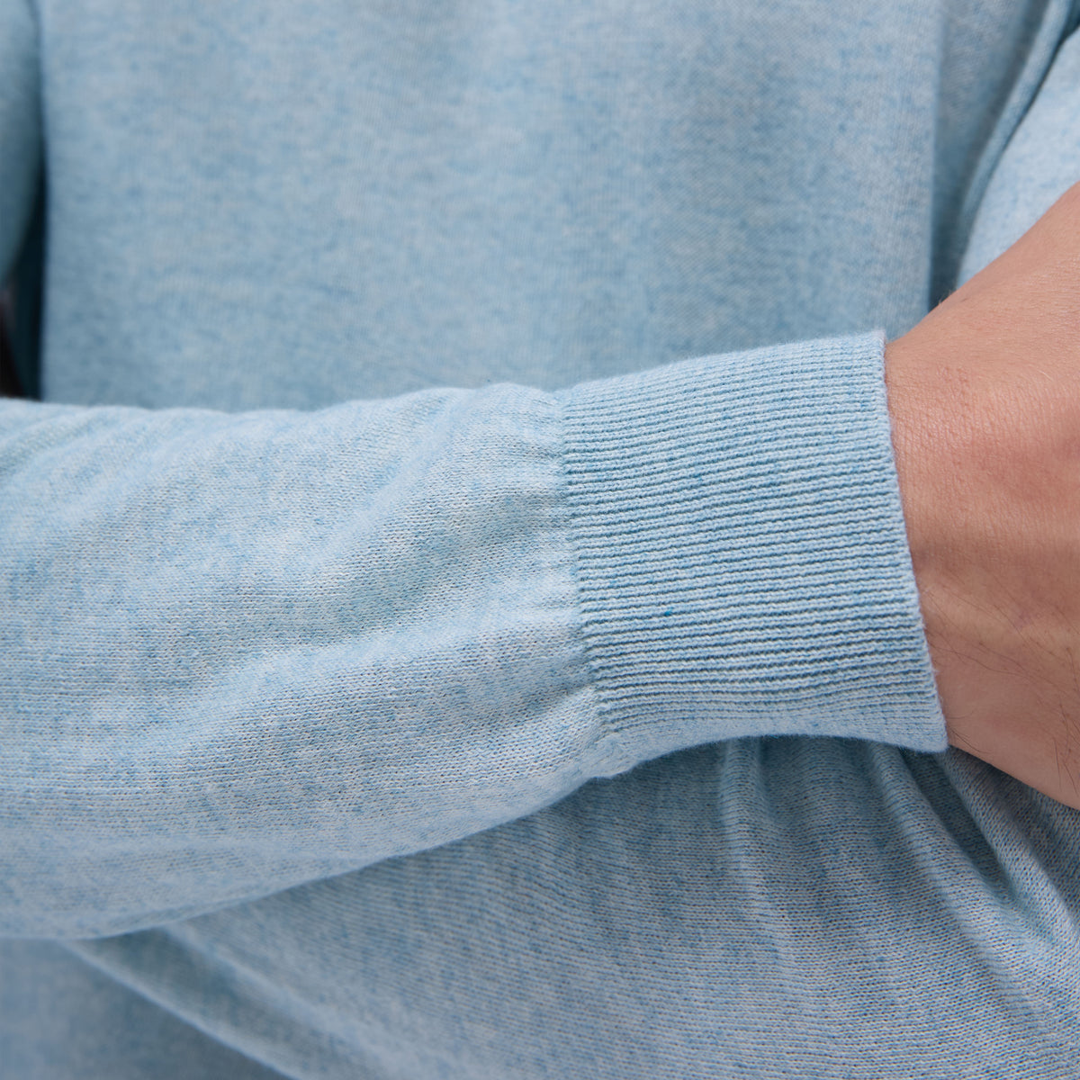 Solid Crew Neck Sweater
