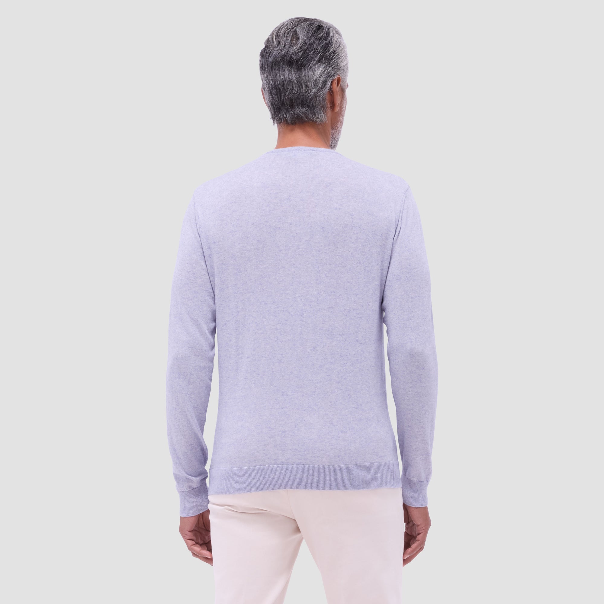 Solid Crew Neck Sweater