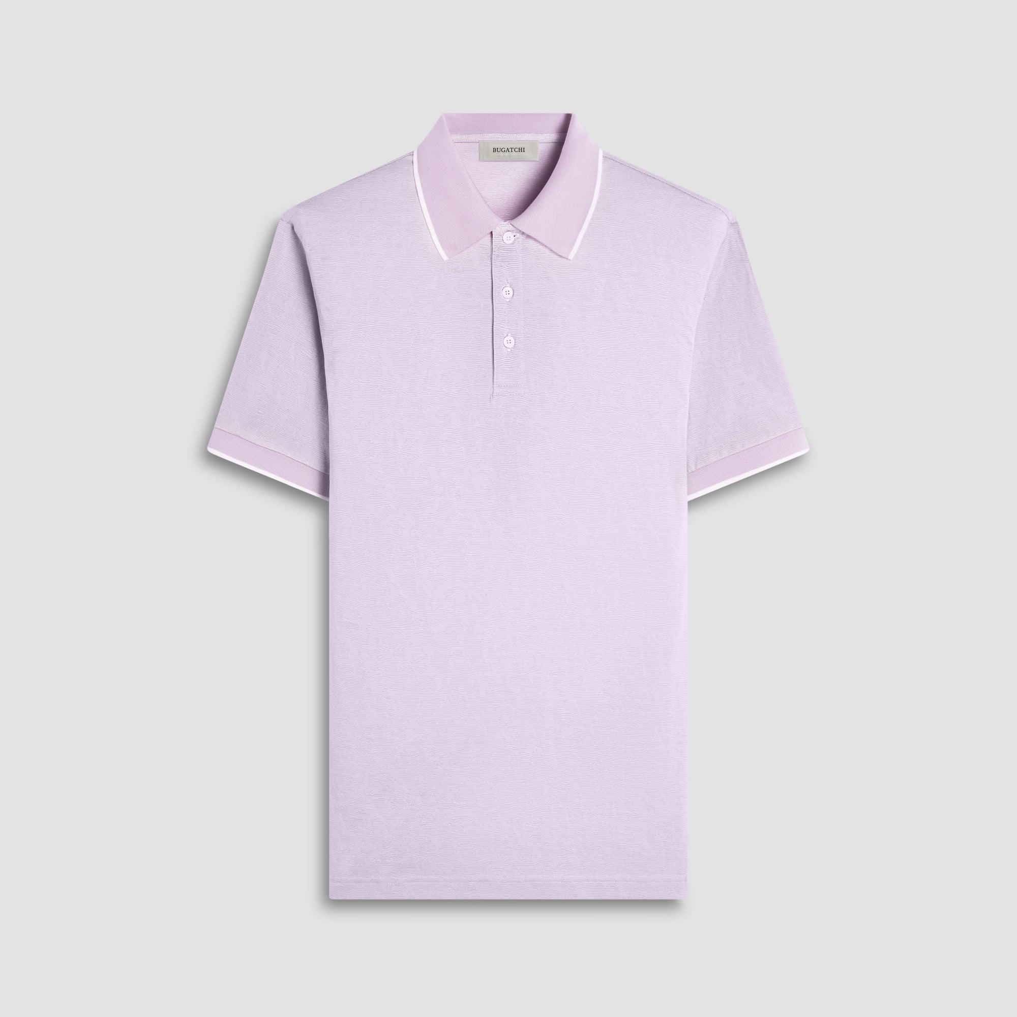 Textured Jacquard Polo Shirt