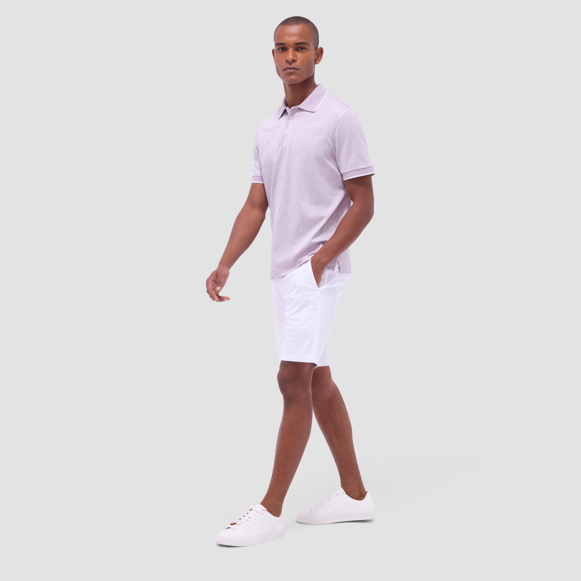 Textured Jacquard Polo Shirt