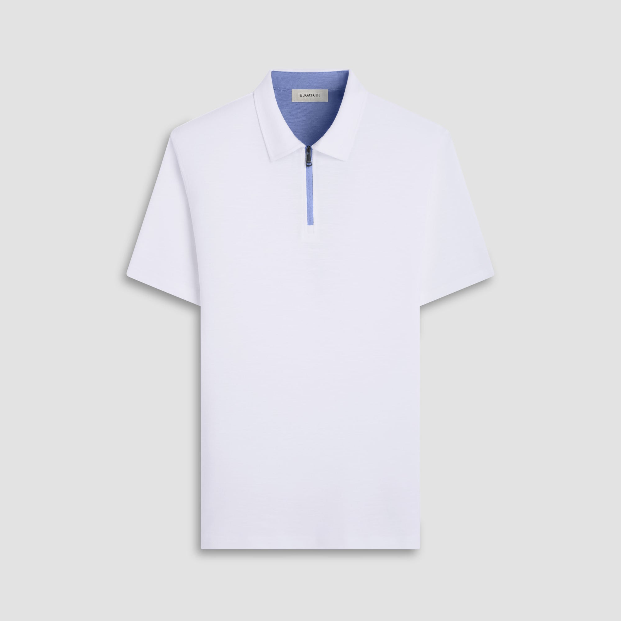 Performance Heather Quarter-Zip Polo Shirt
