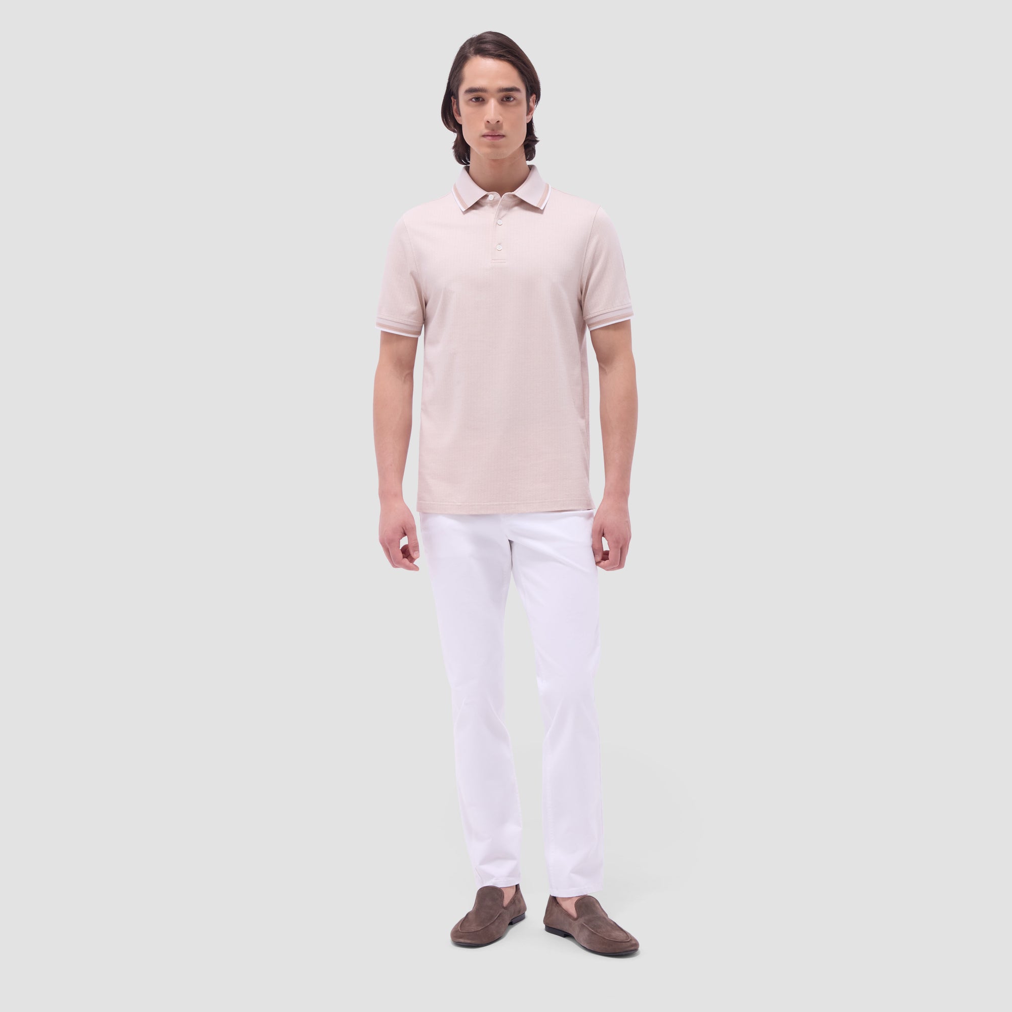 Speckled Bird's Eye Polo Shirt