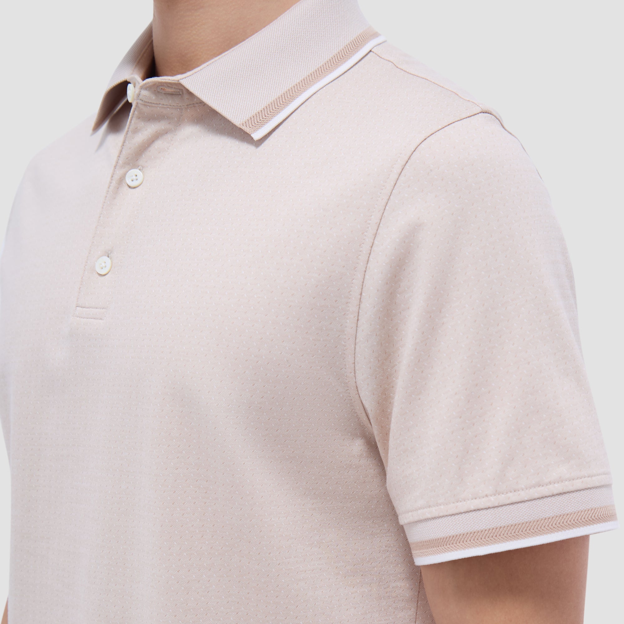 Speckled Bird's Eye Polo Shirt