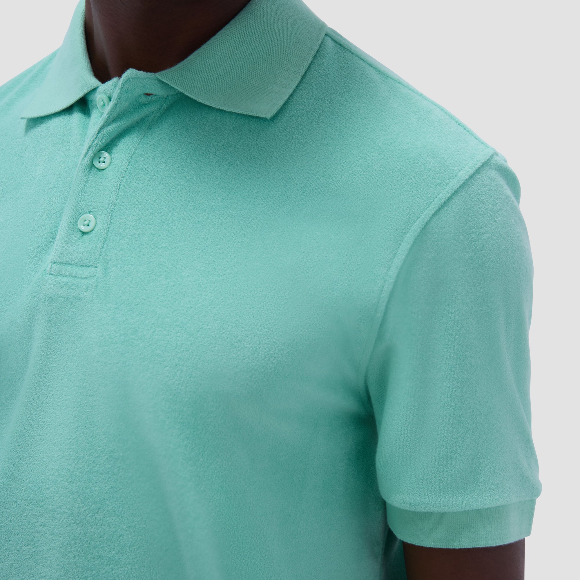 French Terry Polo Shirt