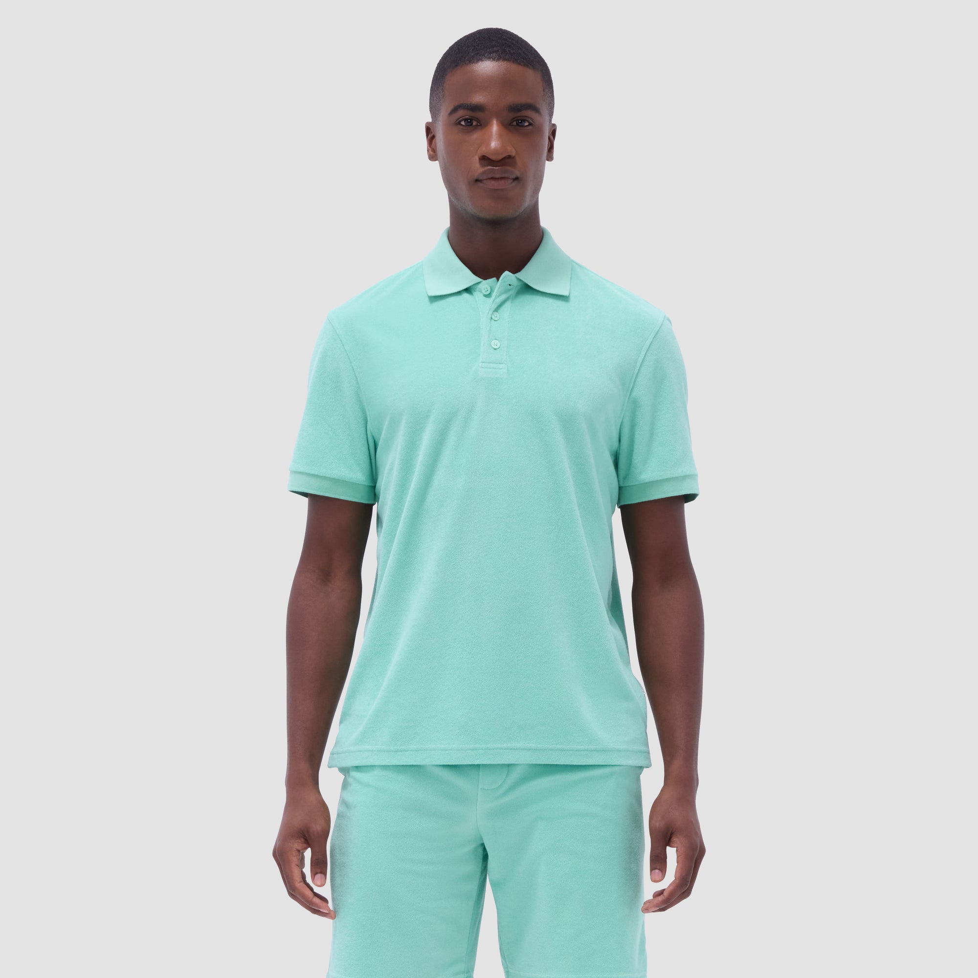 French Terry Polo Shirt