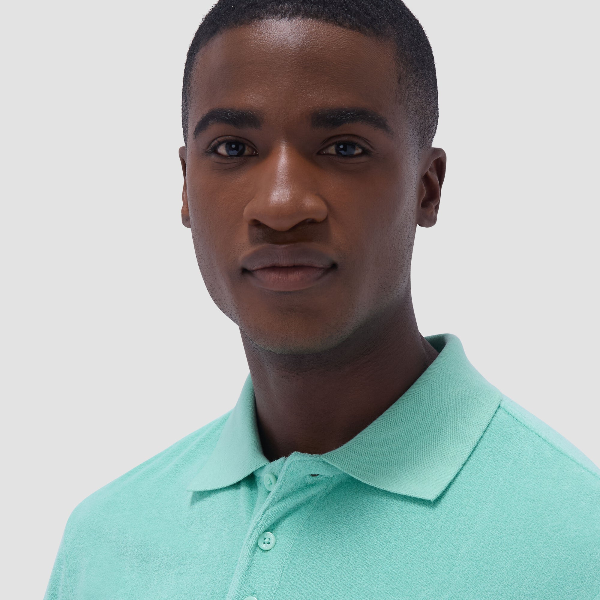 French Terry Polo Shirt