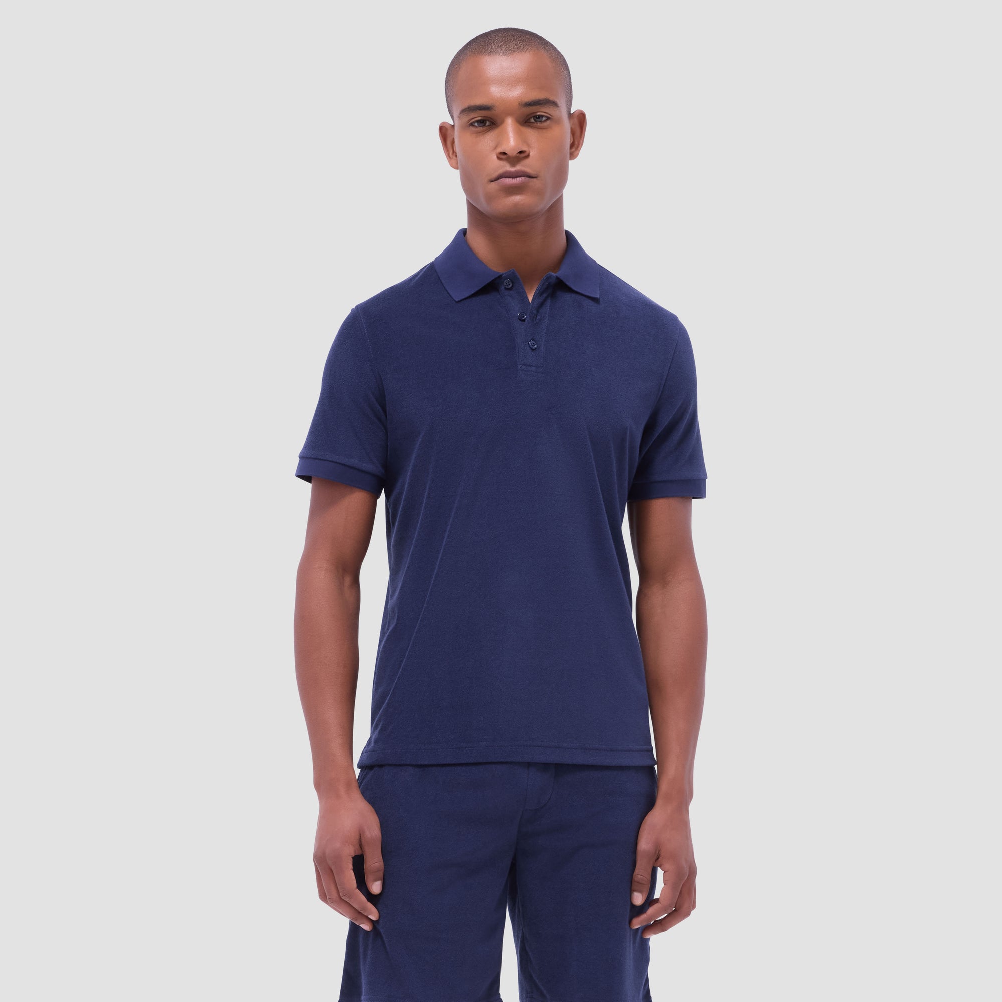 French Terry Polo Shirt