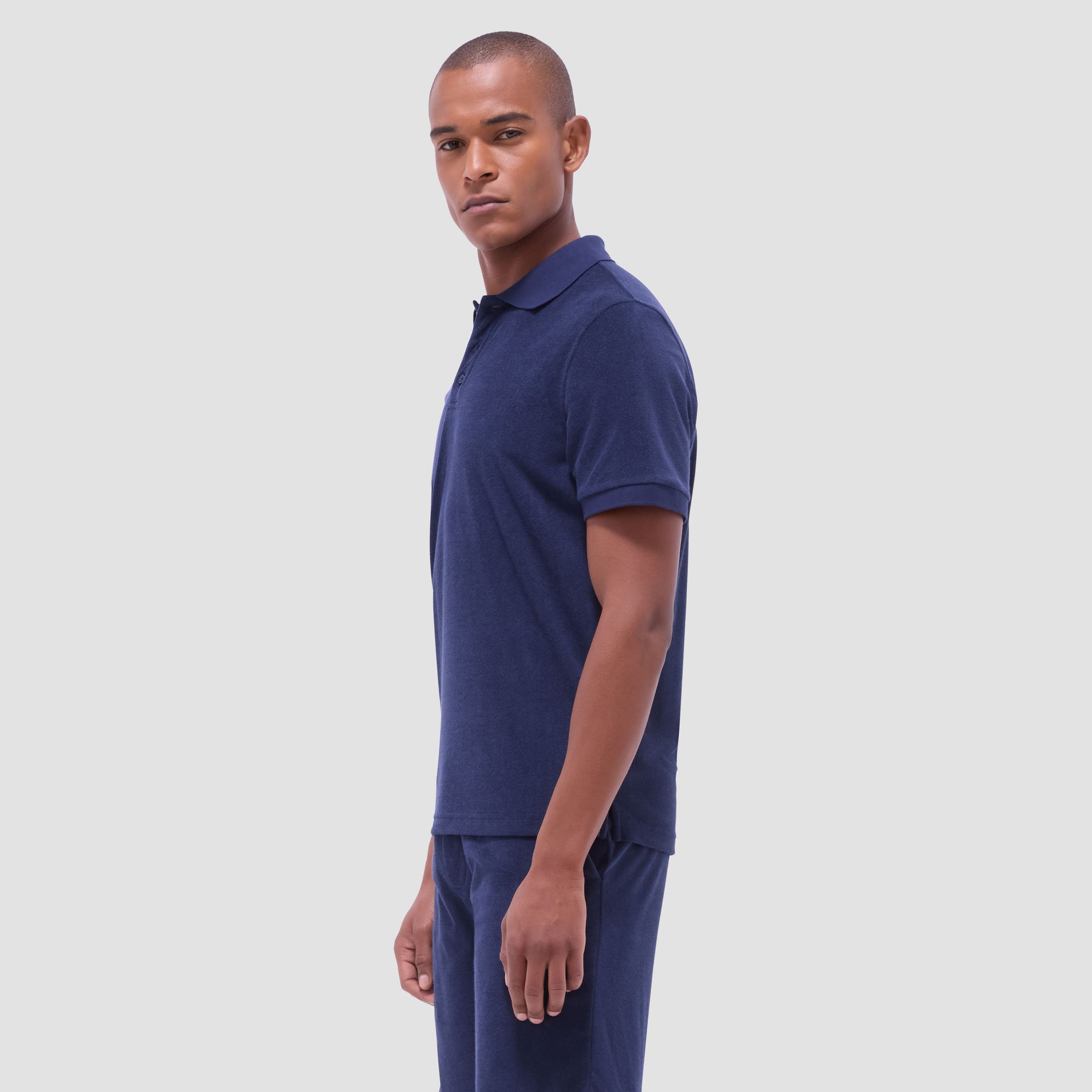 French Terry Polo Shirt