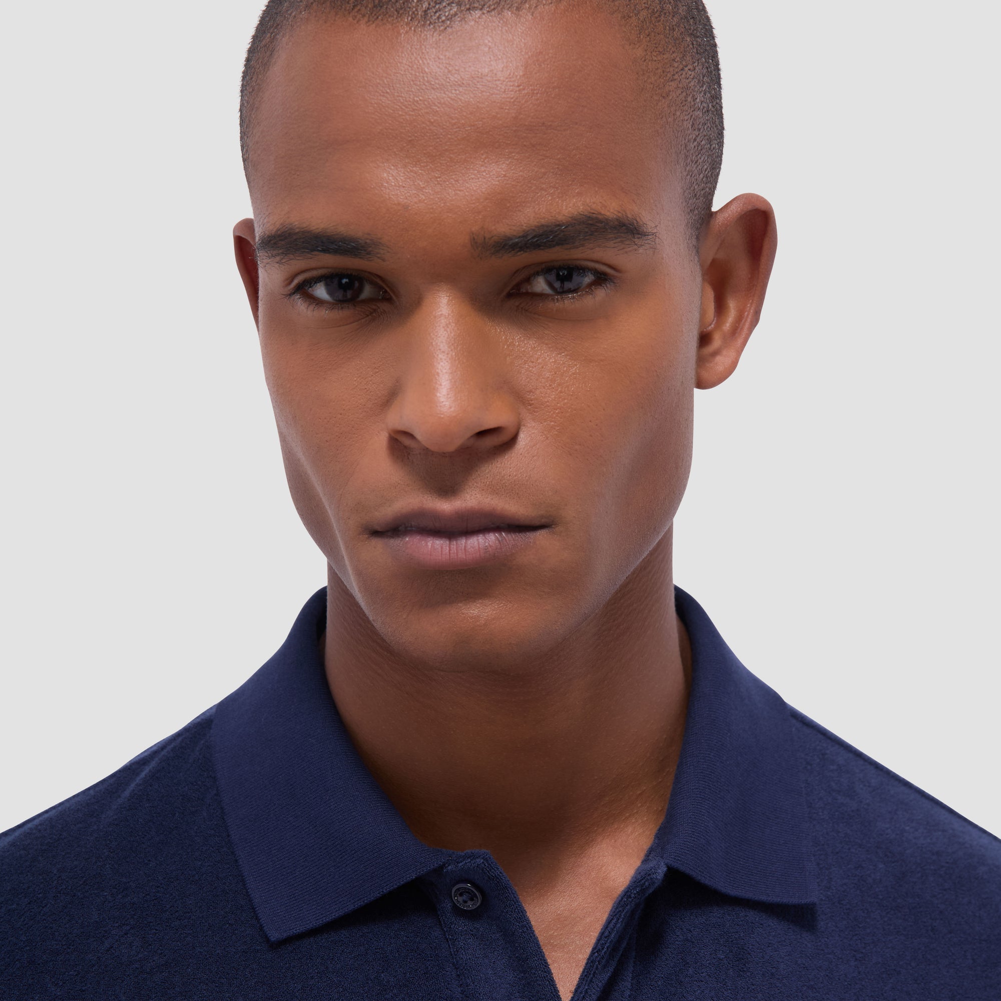 French Terry Polo Shirt