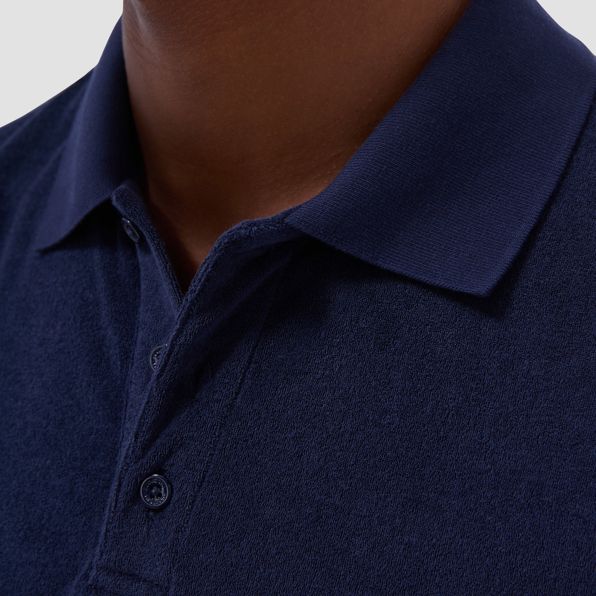French Terry Polo Shirt