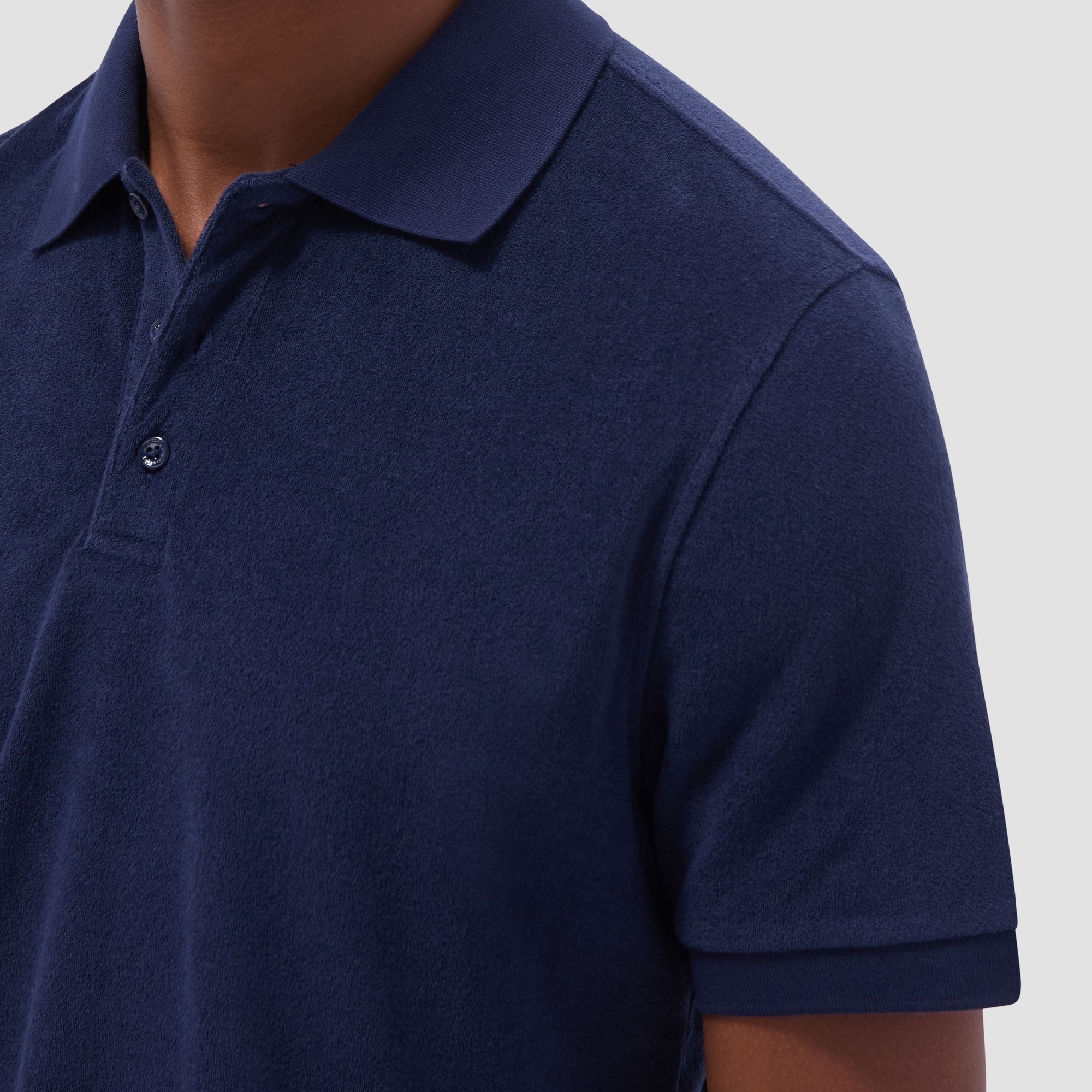 French Terry Polo Shirt