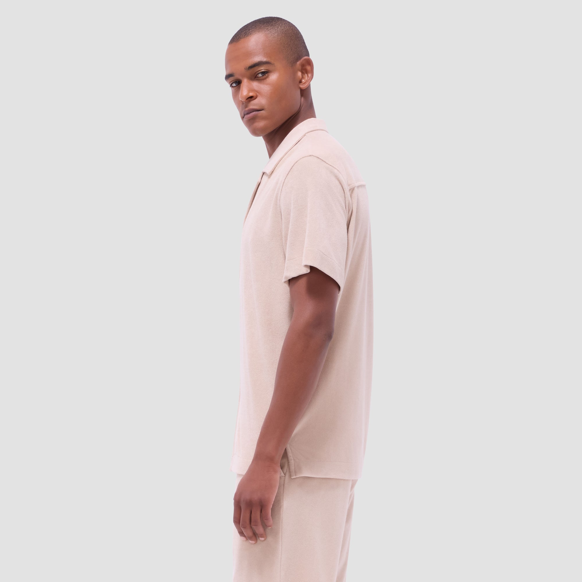 French Terry Camp Shirt