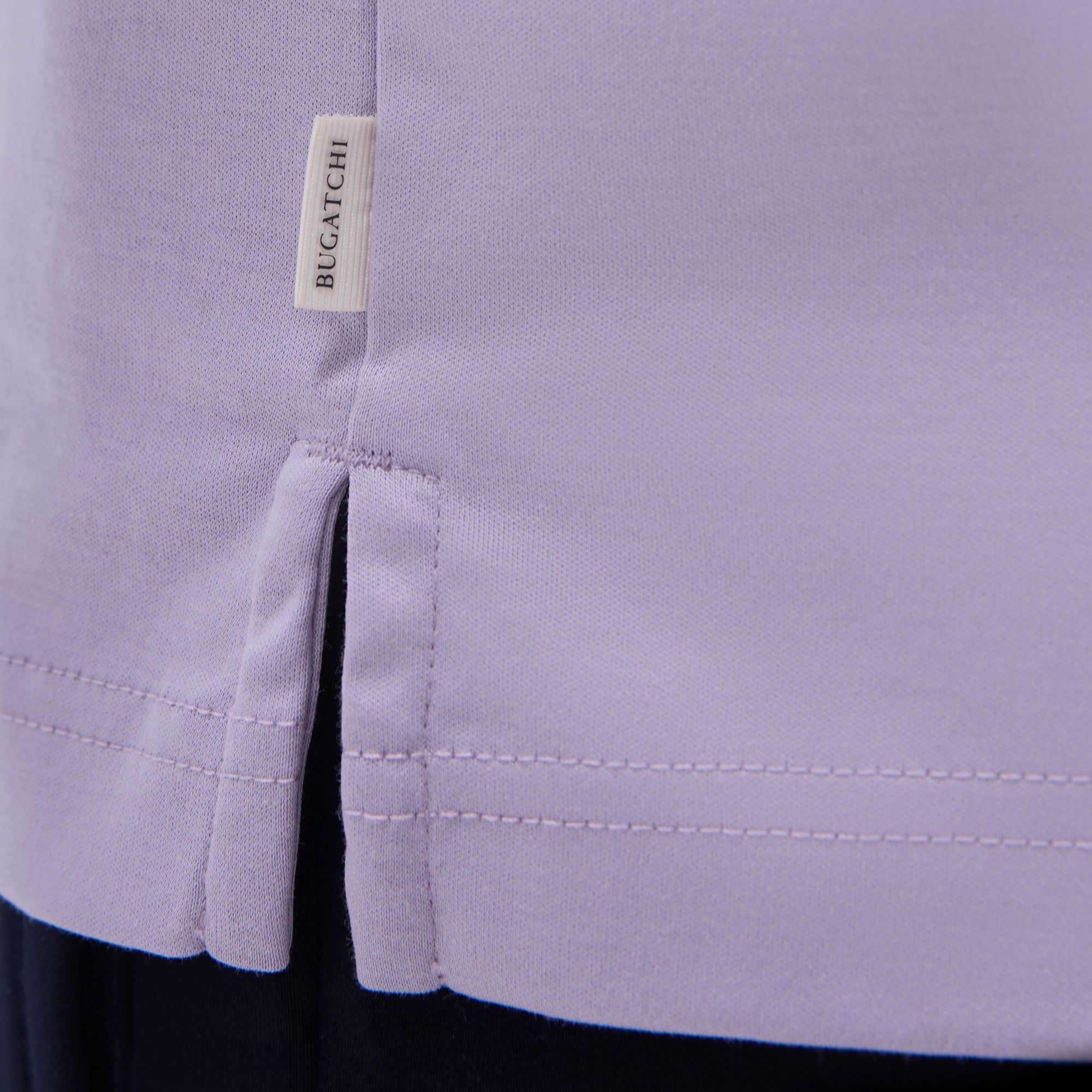 Solid Johnny Collar Polo Shirt