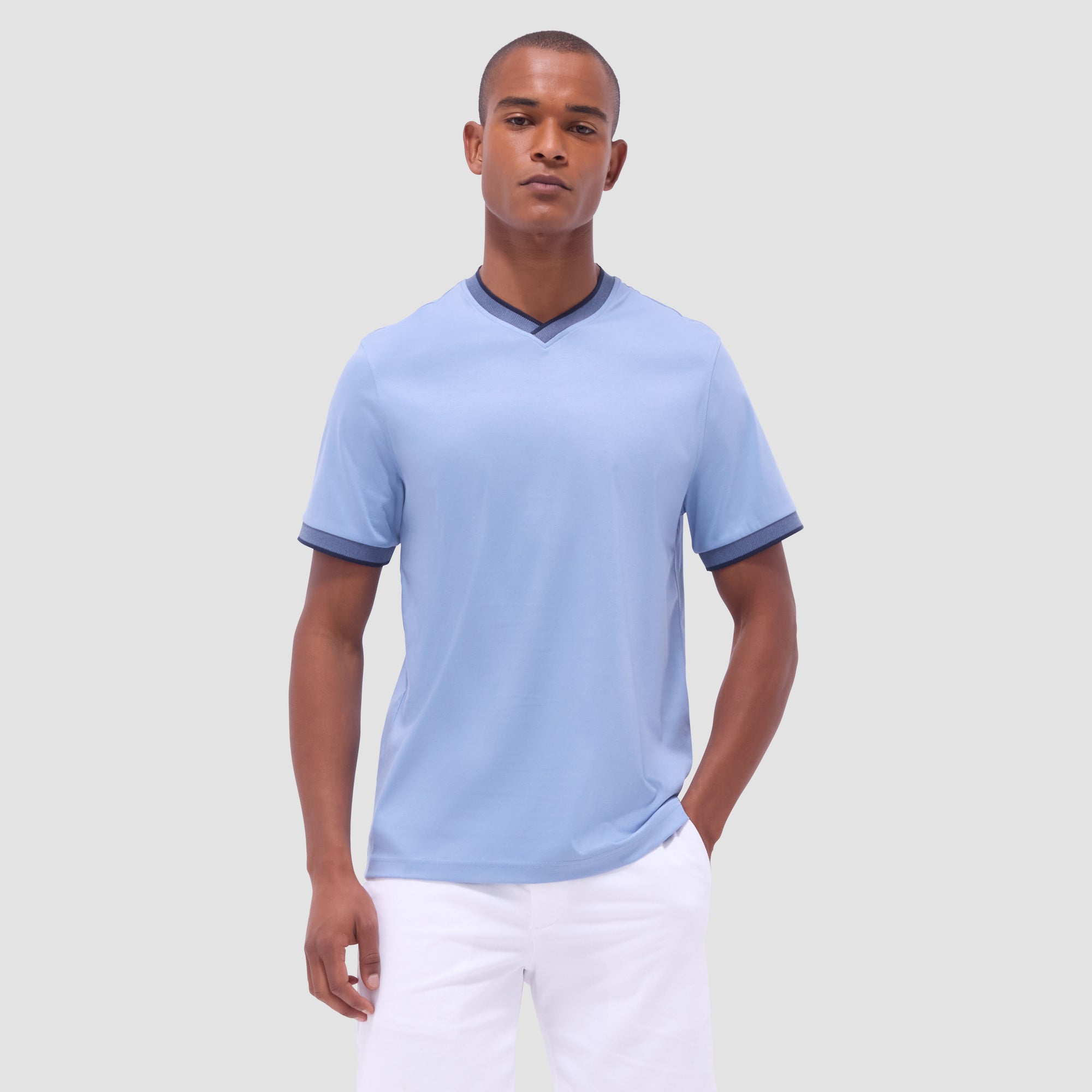 Solid Crew Neck T-Shirt