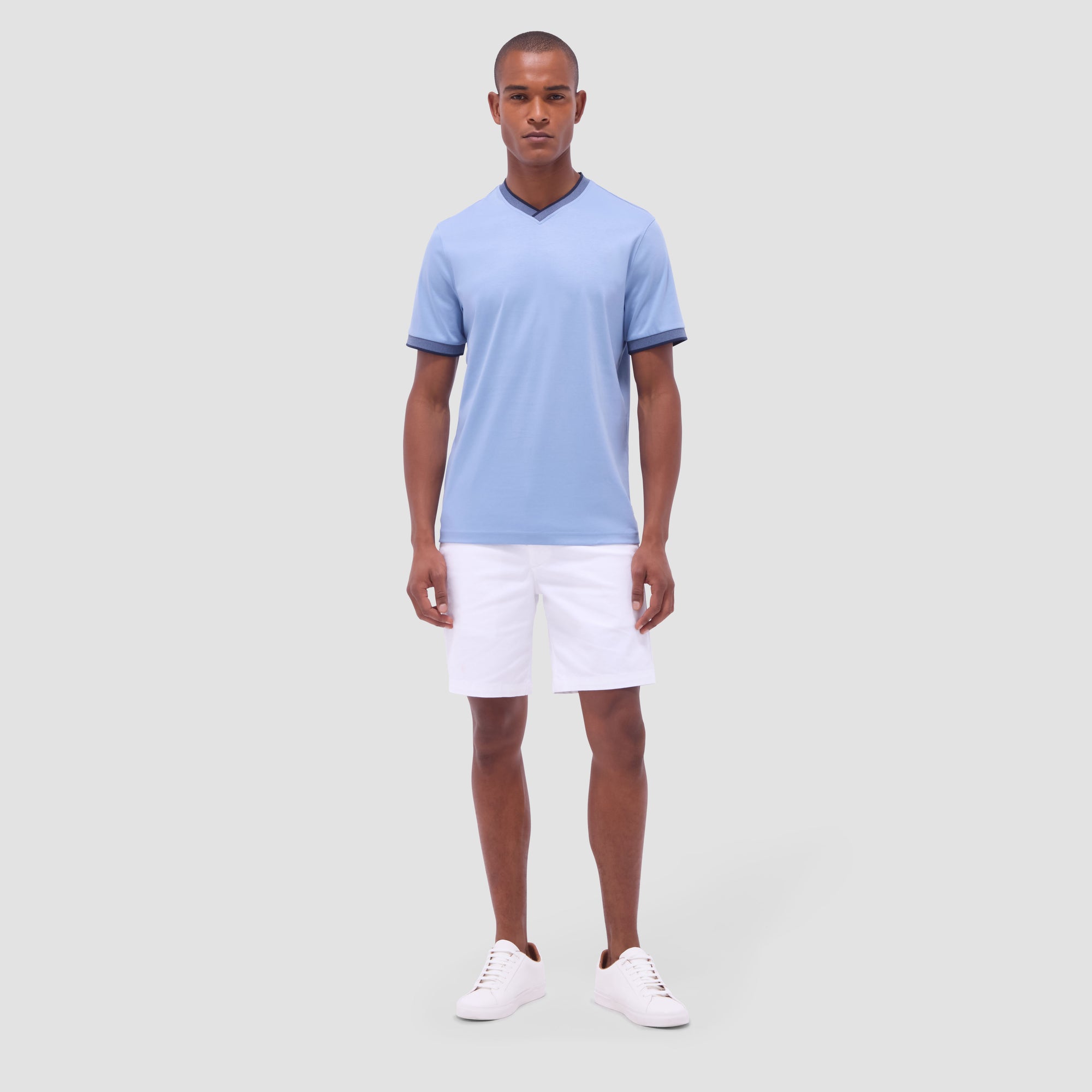 Solid Crew Neck T-Shirt