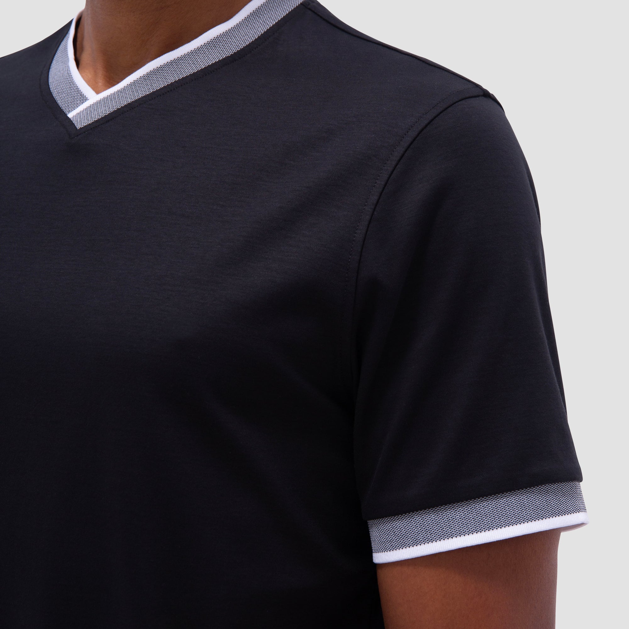 Solid Crew Neck T-Shirt