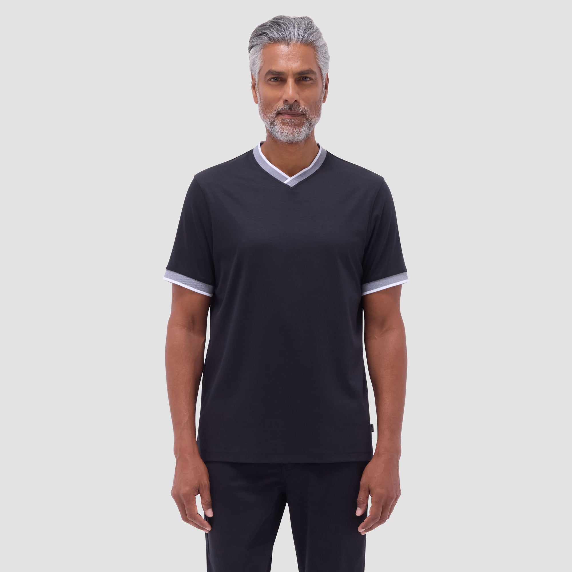 Solid Crew Neck T-Shirt