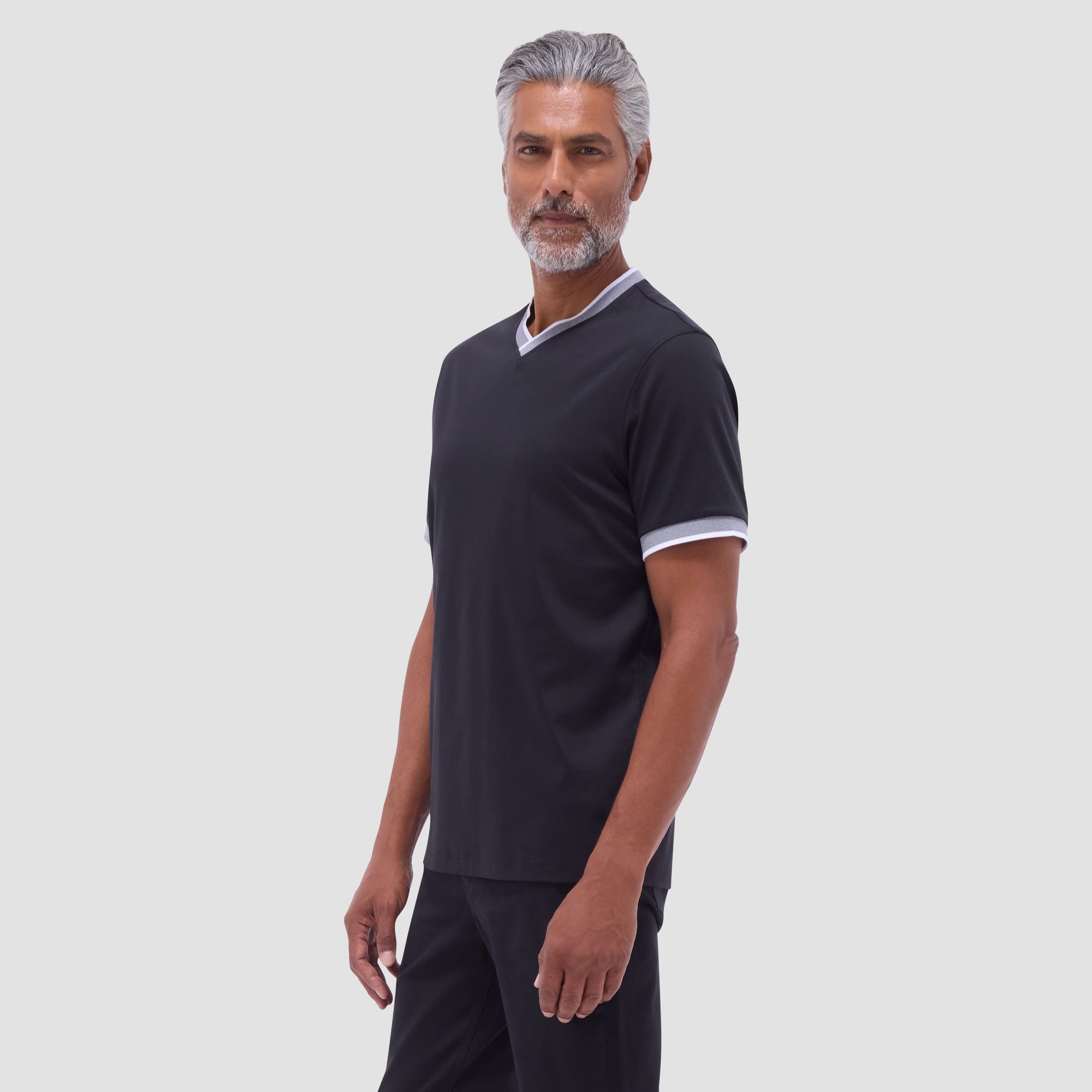 Solid Crew Neck T-Shirt