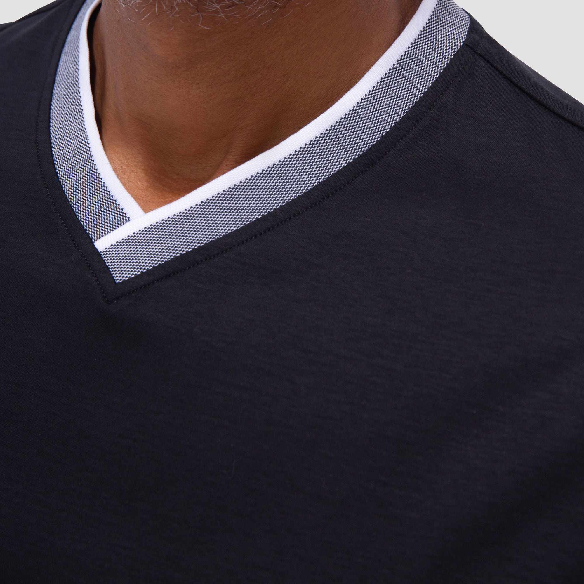 Solid Crew Neck T-Shirt