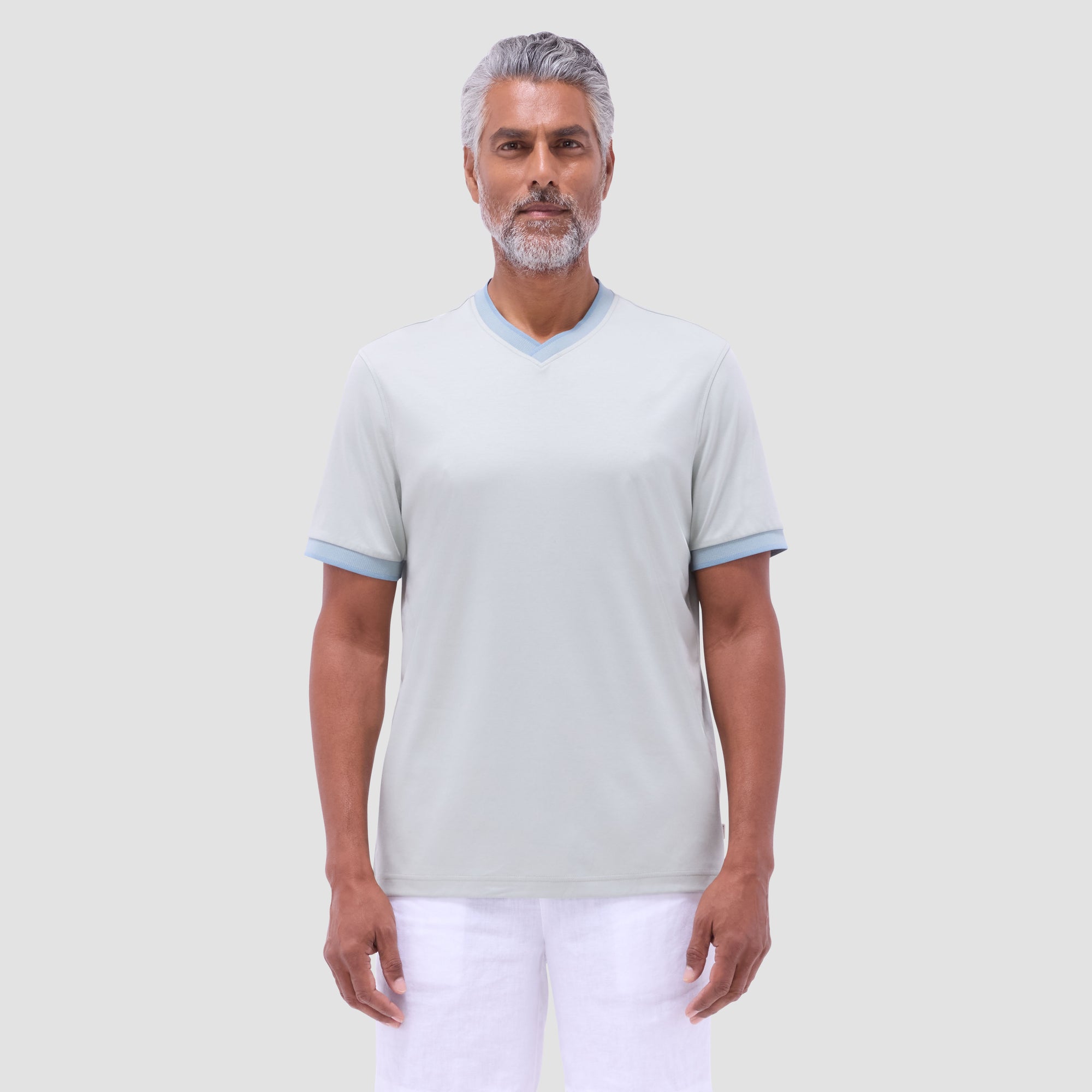 Solid Crew Neck T-Shirt