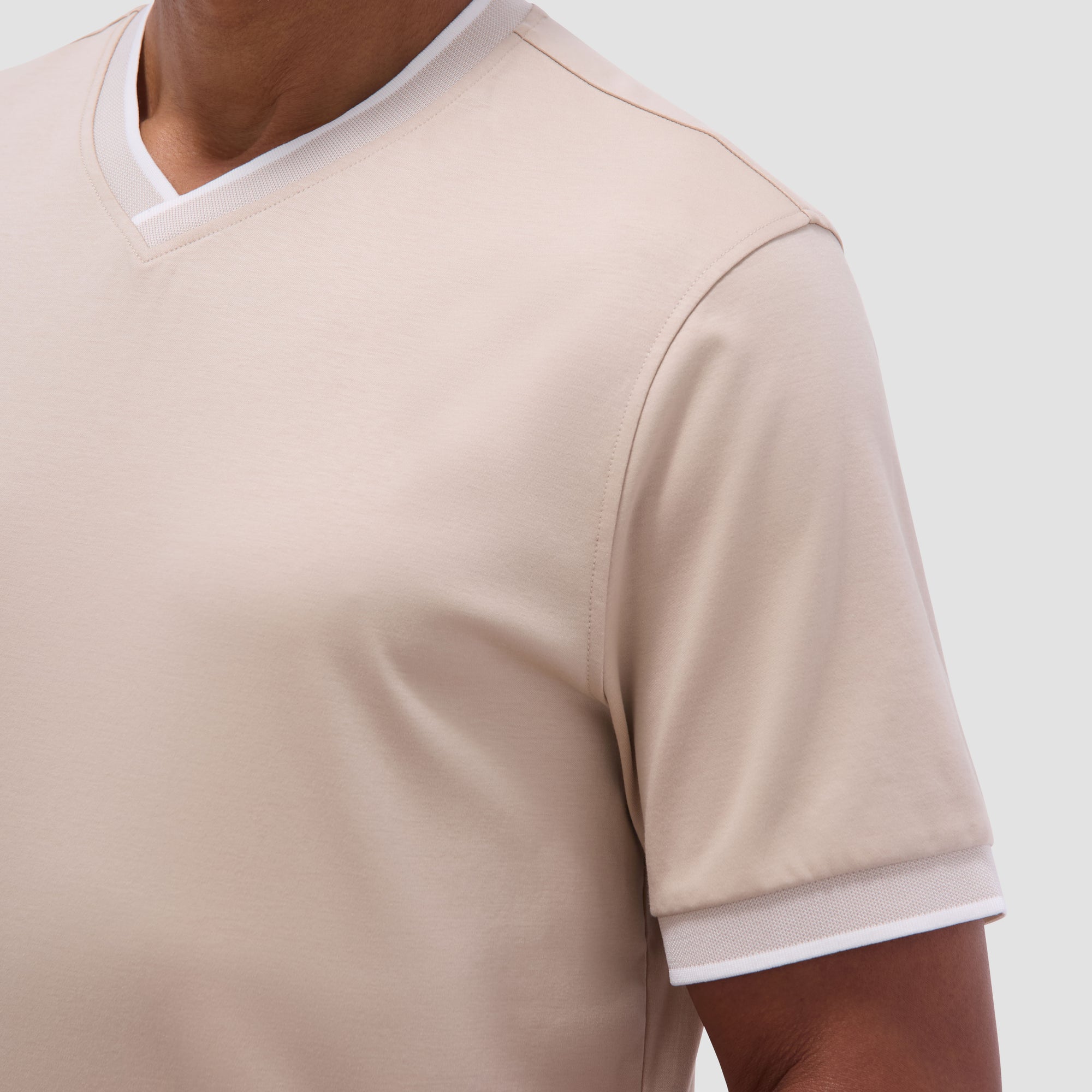 Solid Crew Neck T-Shirt