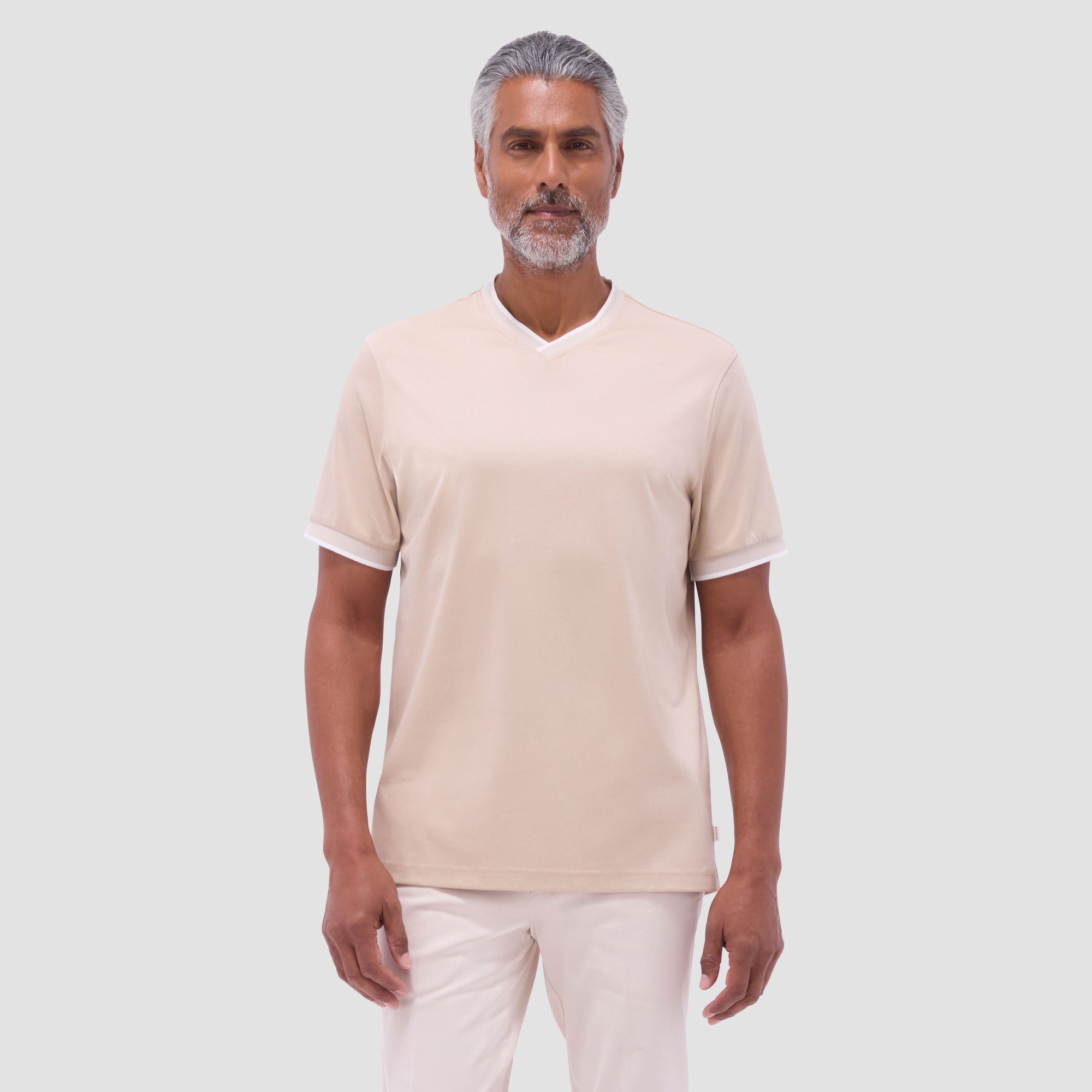 Solid Crew Neck T-Shirt