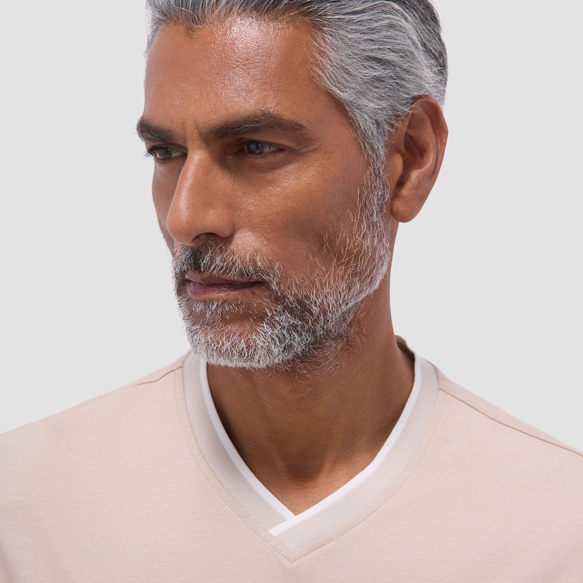 Solid Crew Neck T-Shirt