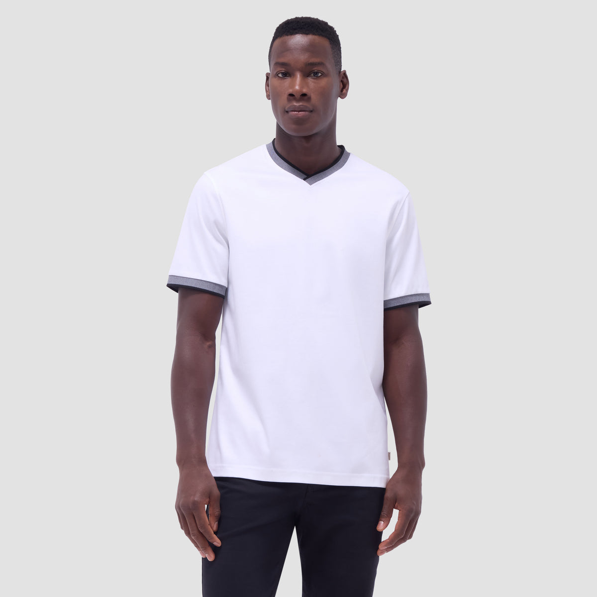 Solid Crew Neck T-Shirt