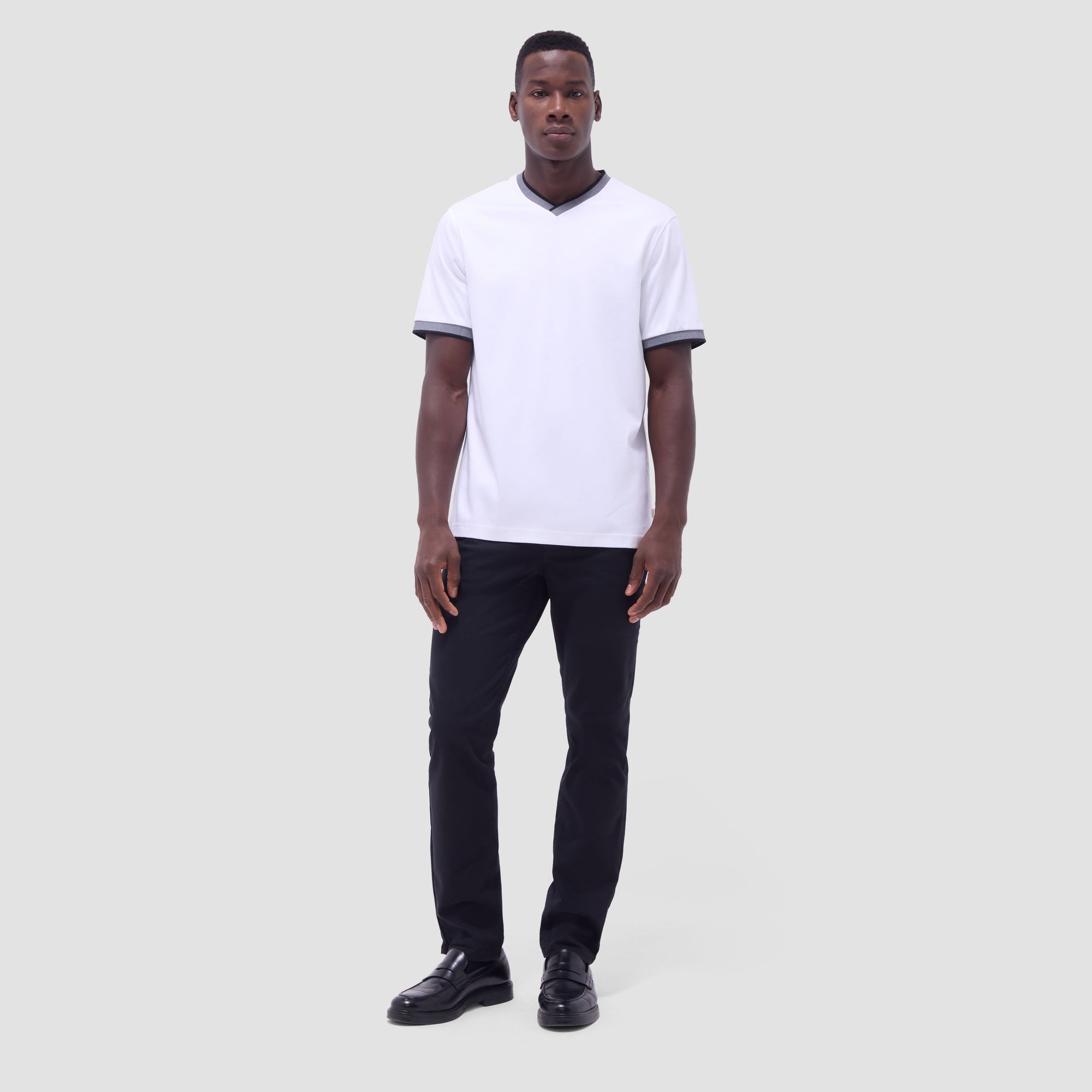 Solid Crew Neck T-Shirt