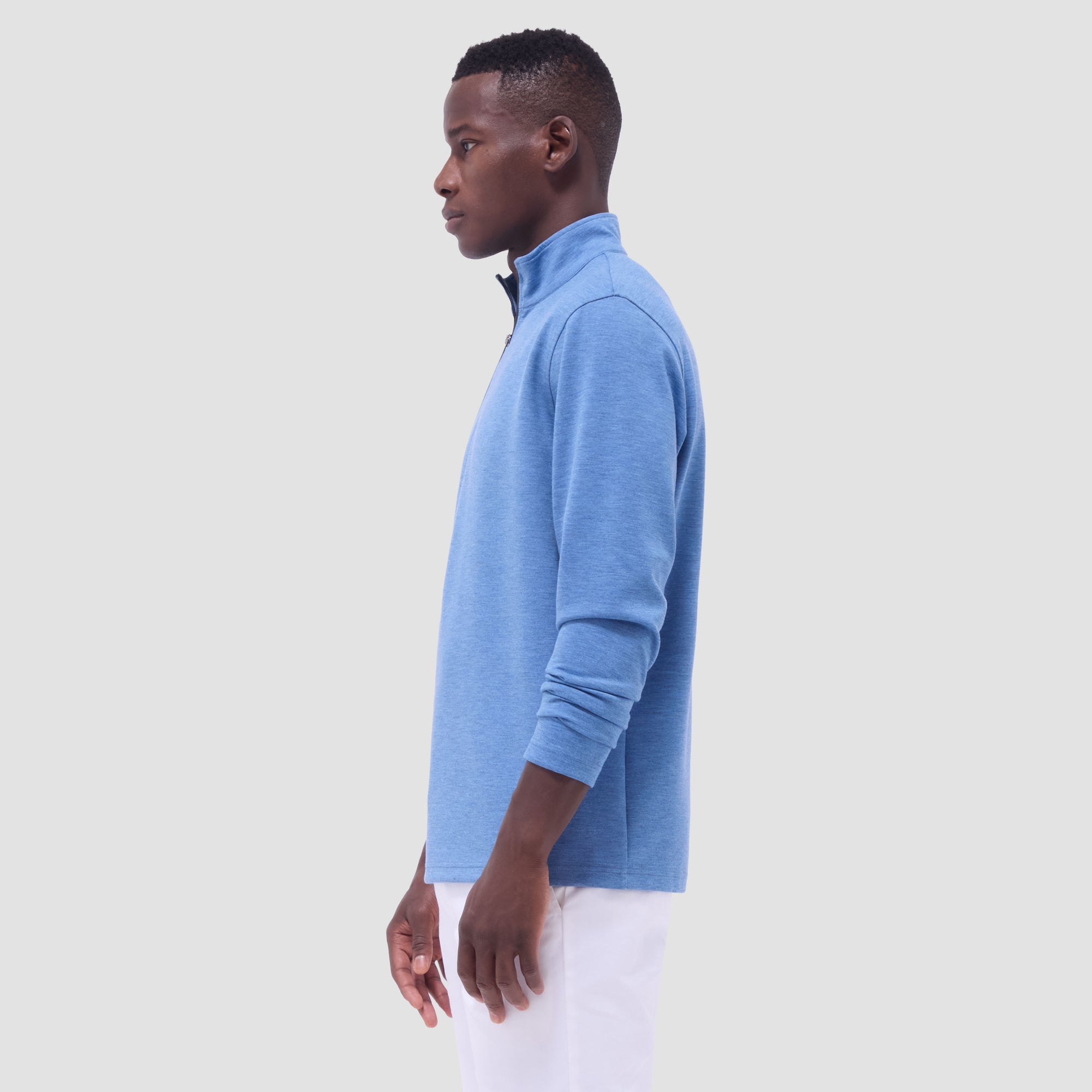 Soft Touch Heather Quarter-Zip Pullover
