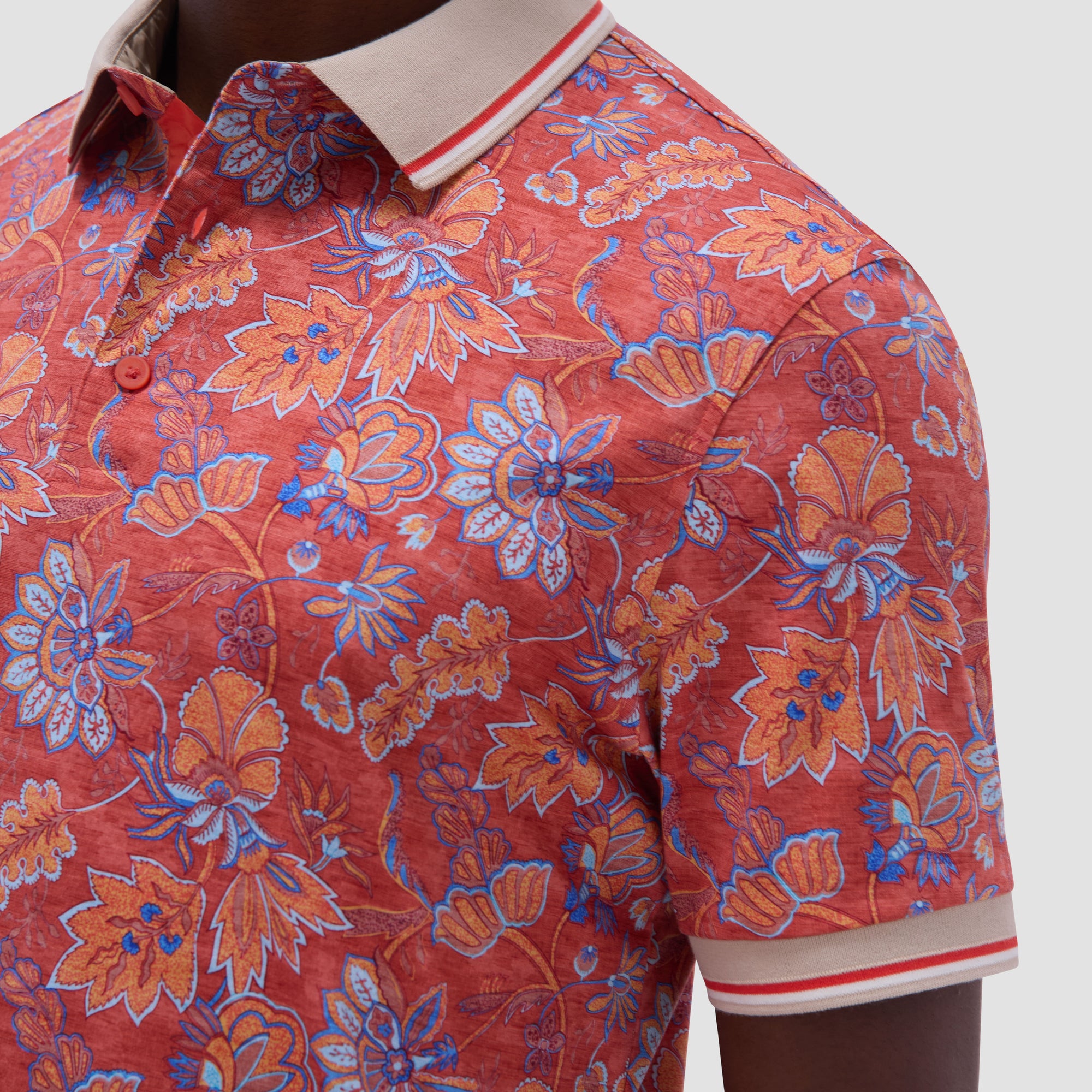 Floral Polo Shirt