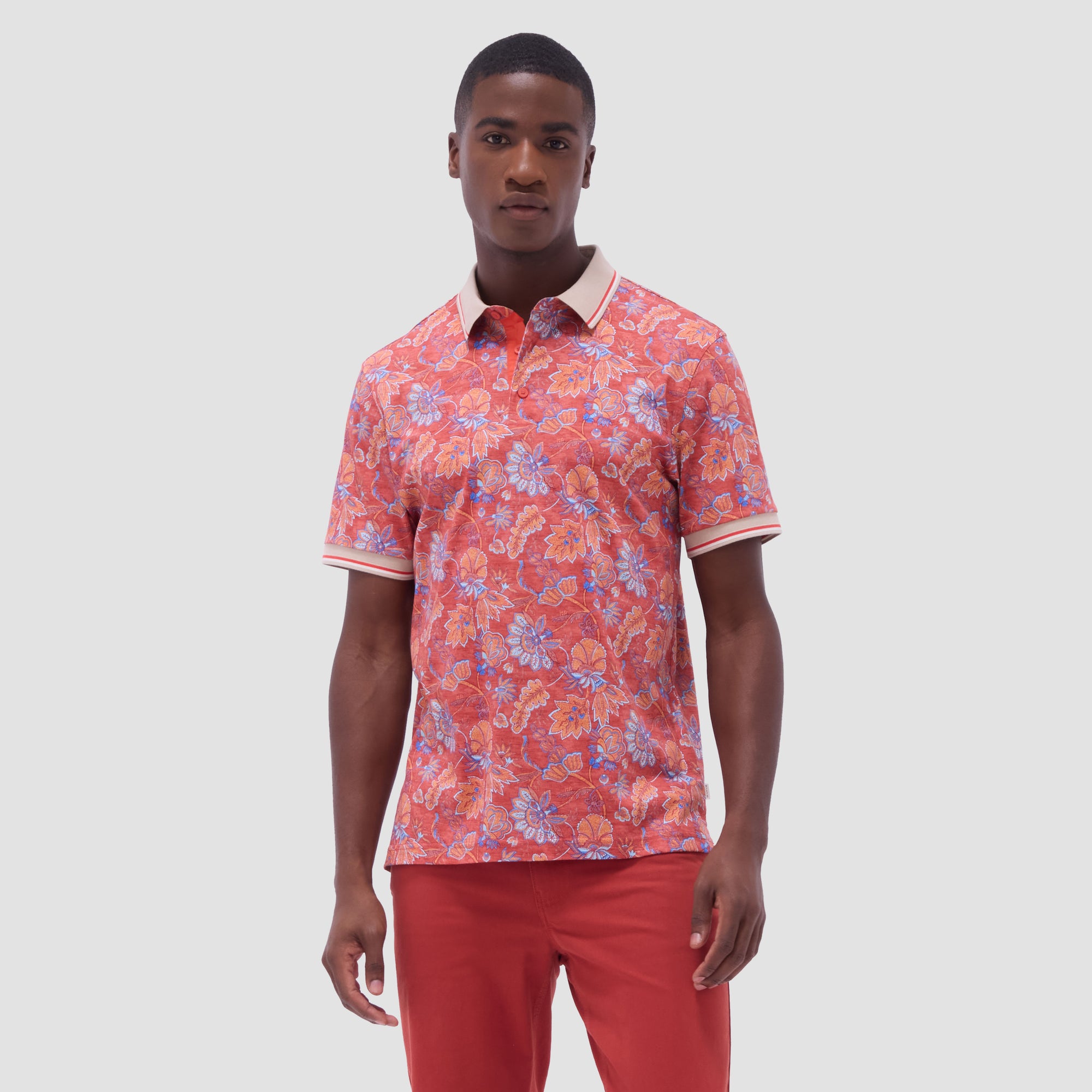 Floral Polo Shirt