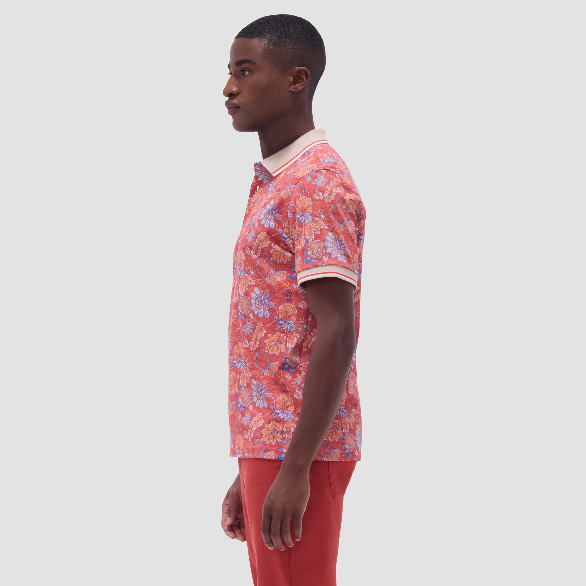 Floral Polo Shirt