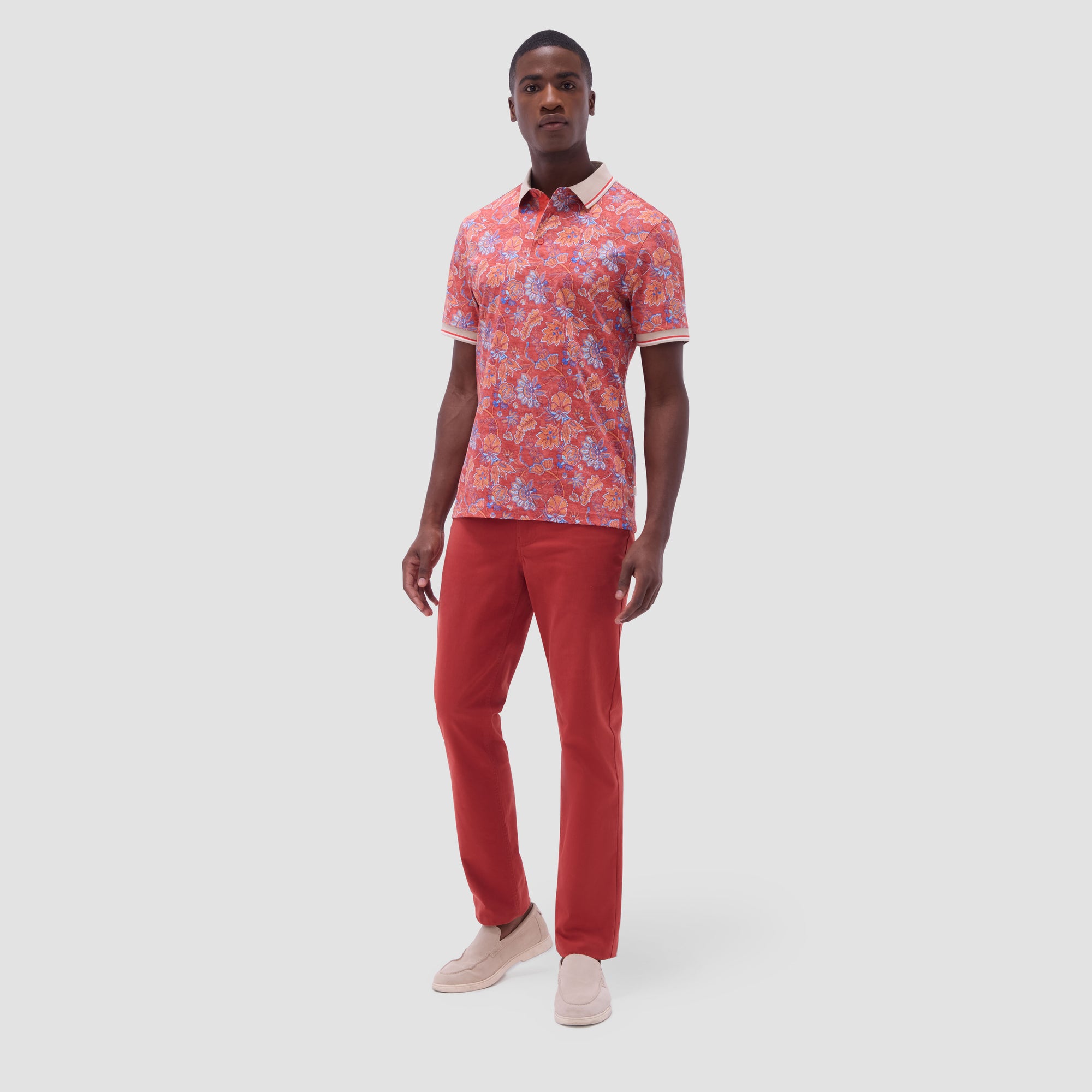 Floral Polo Shirt