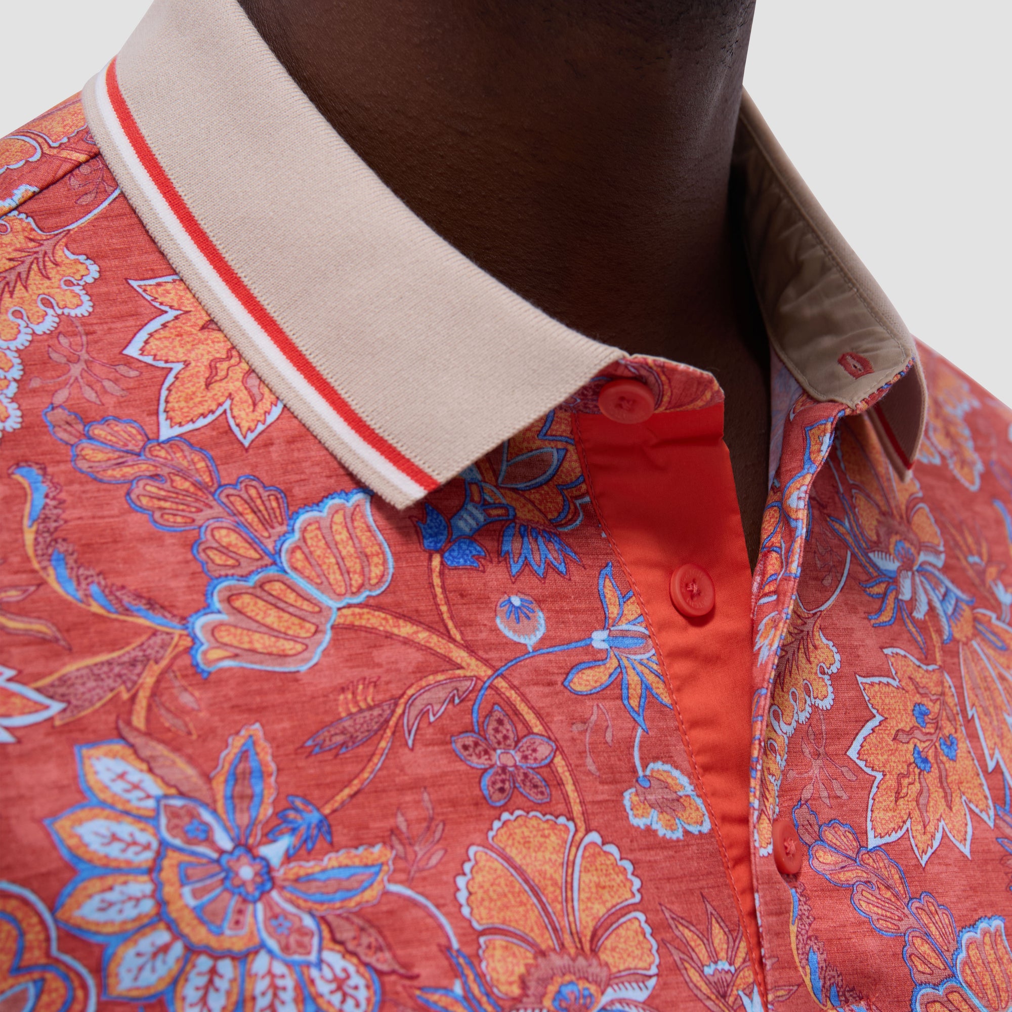 Floral Polo Shirt