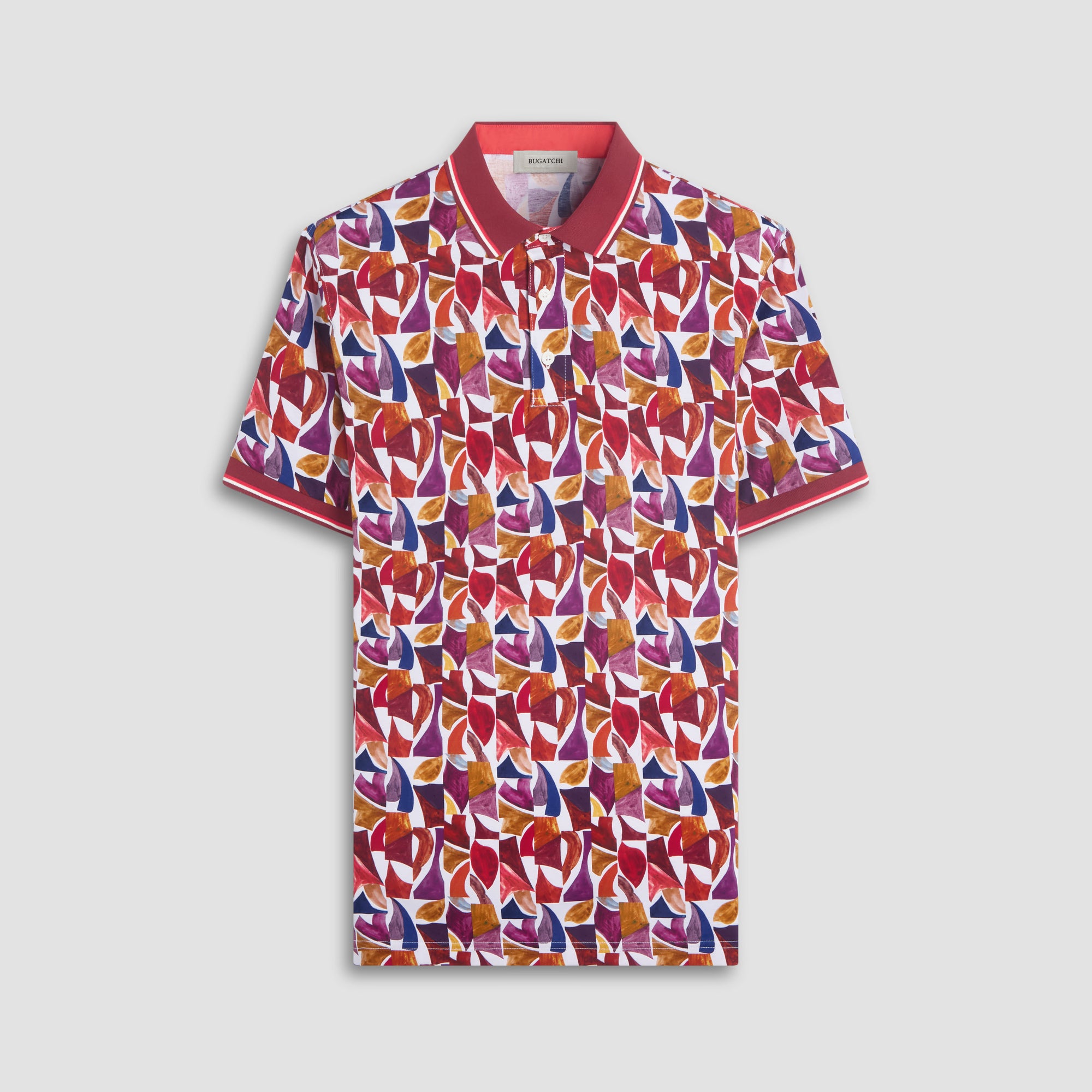 Abstract Polo Shirt