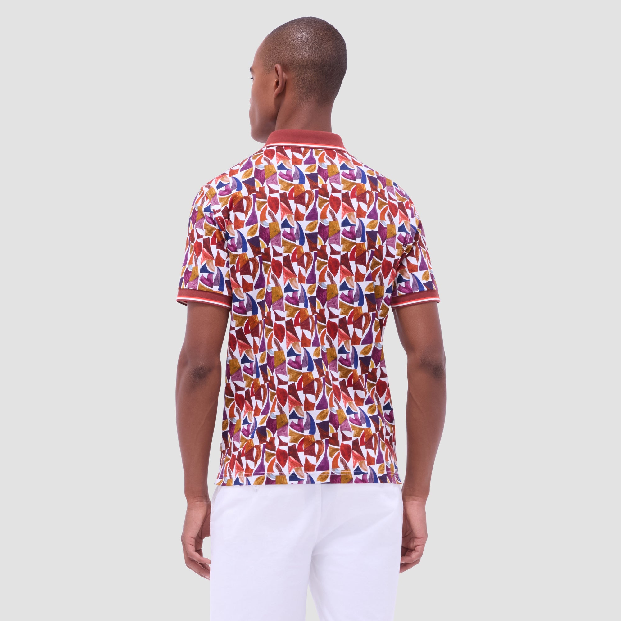 Abstract Polo Shirt