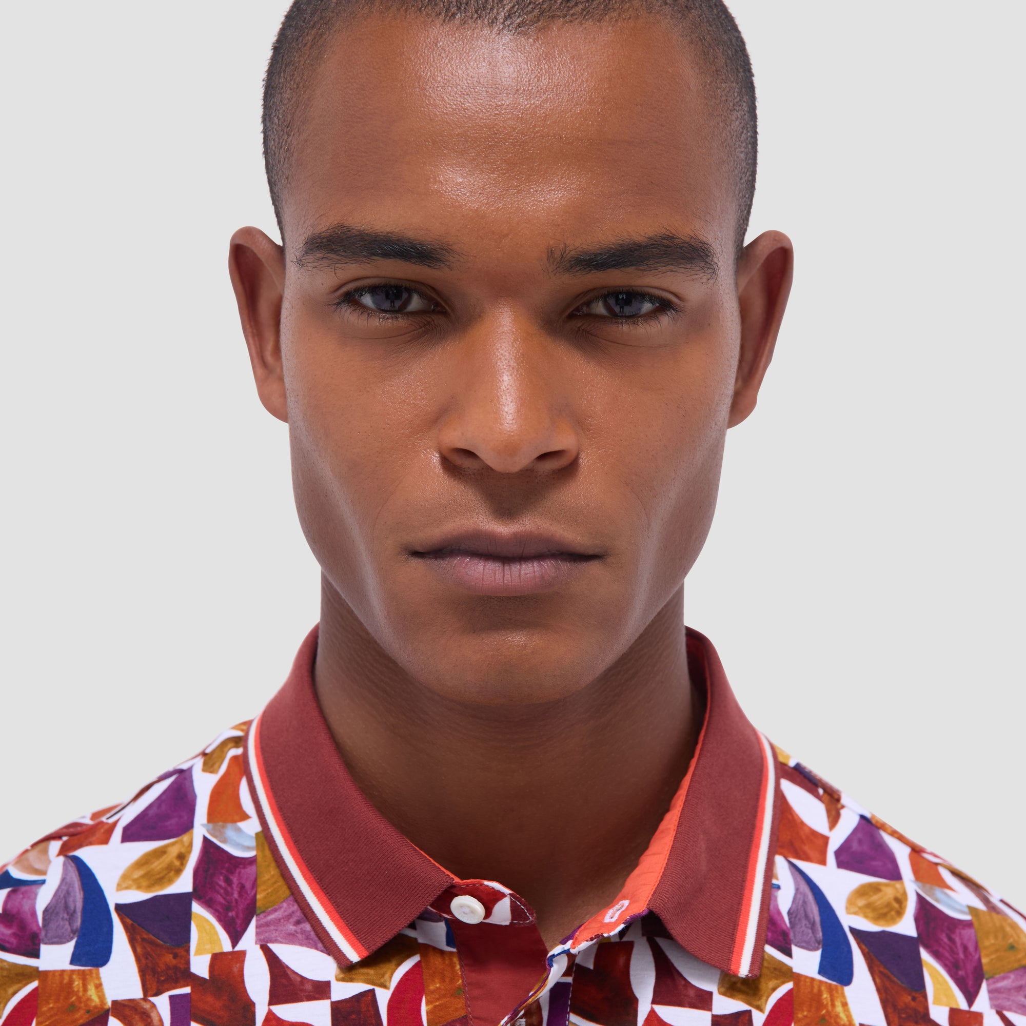 Abstract Polo Shirt